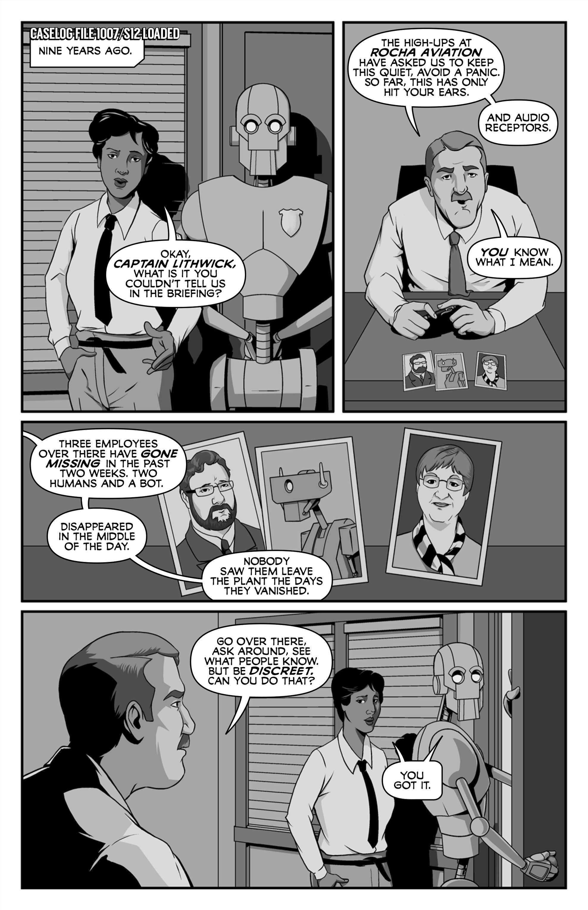 Copernicus Jones: Robot Detective (2014-) issue 8 - Page 5