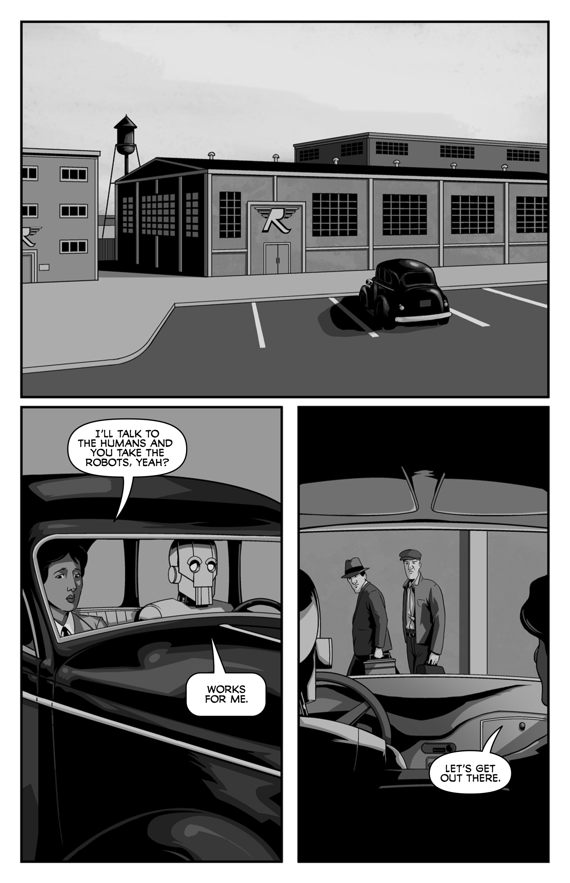 Copernicus Jones: Robot Detective (2014-) issue 8 - Page 6