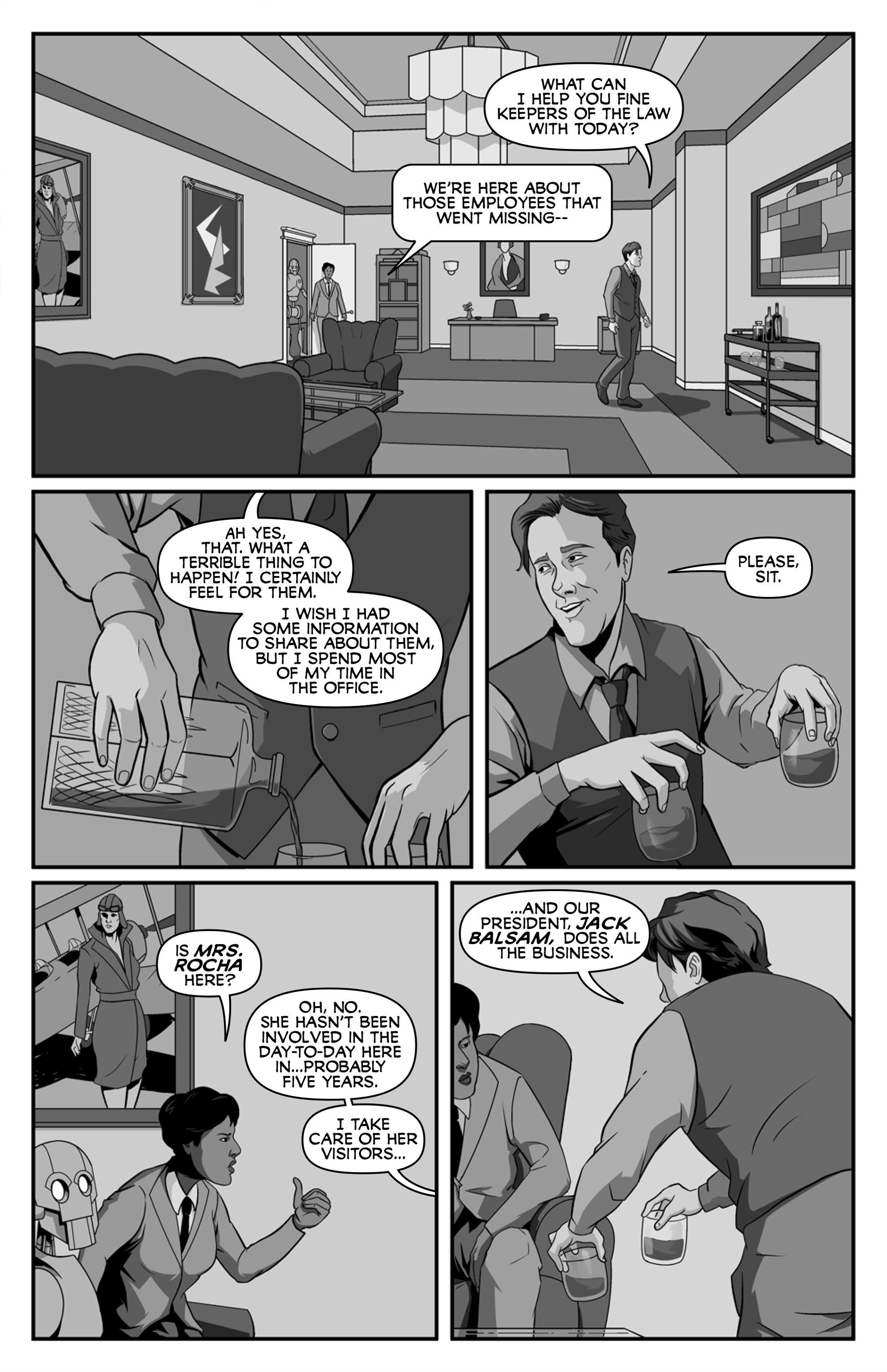 Copernicus Jones: Robot Detective (2014-) issue 8 - Page 9