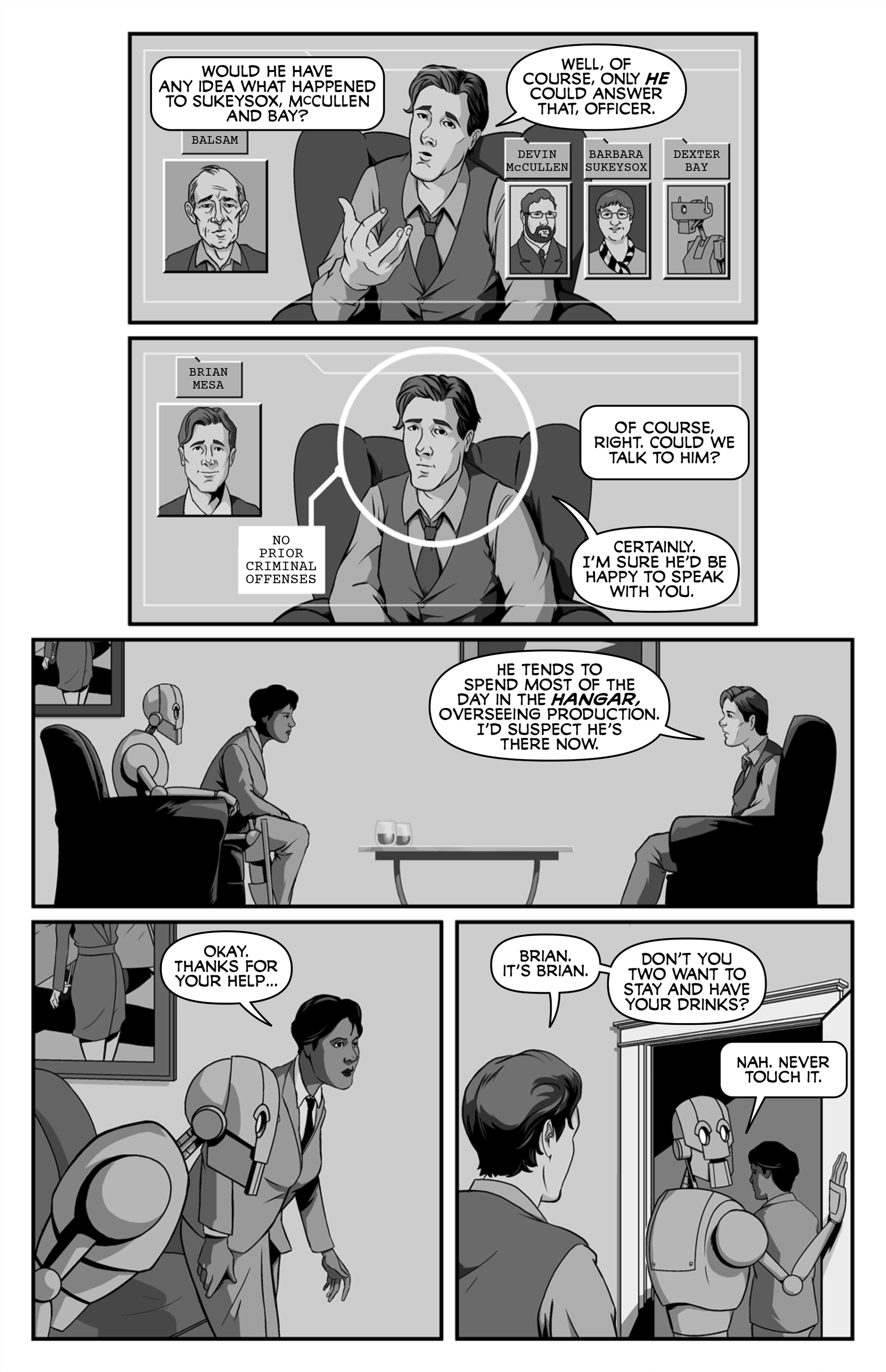 Copernicus Jones: Robot Detective (2014-) issue 8 - Page 10