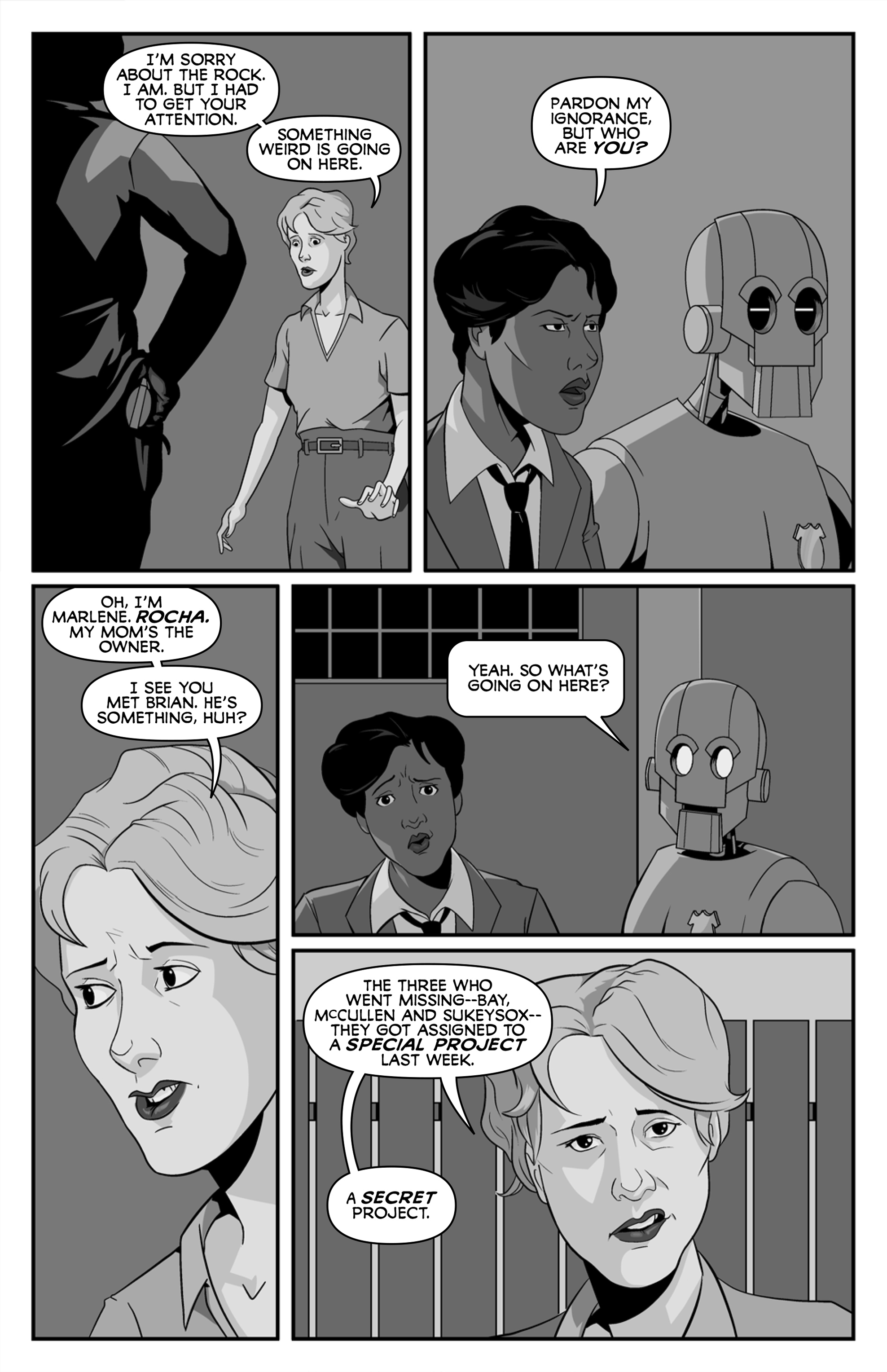 Copernicus Jones: Robot Detective (2014-) issue 8 - Page 12