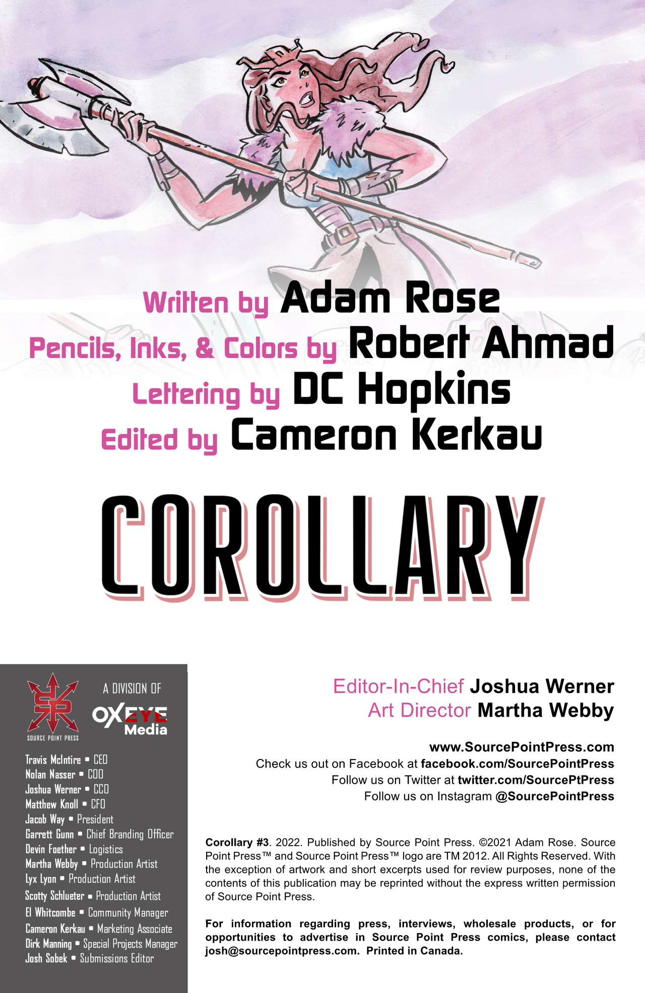 Corollary (2022-): Chapter 3 - Page 2