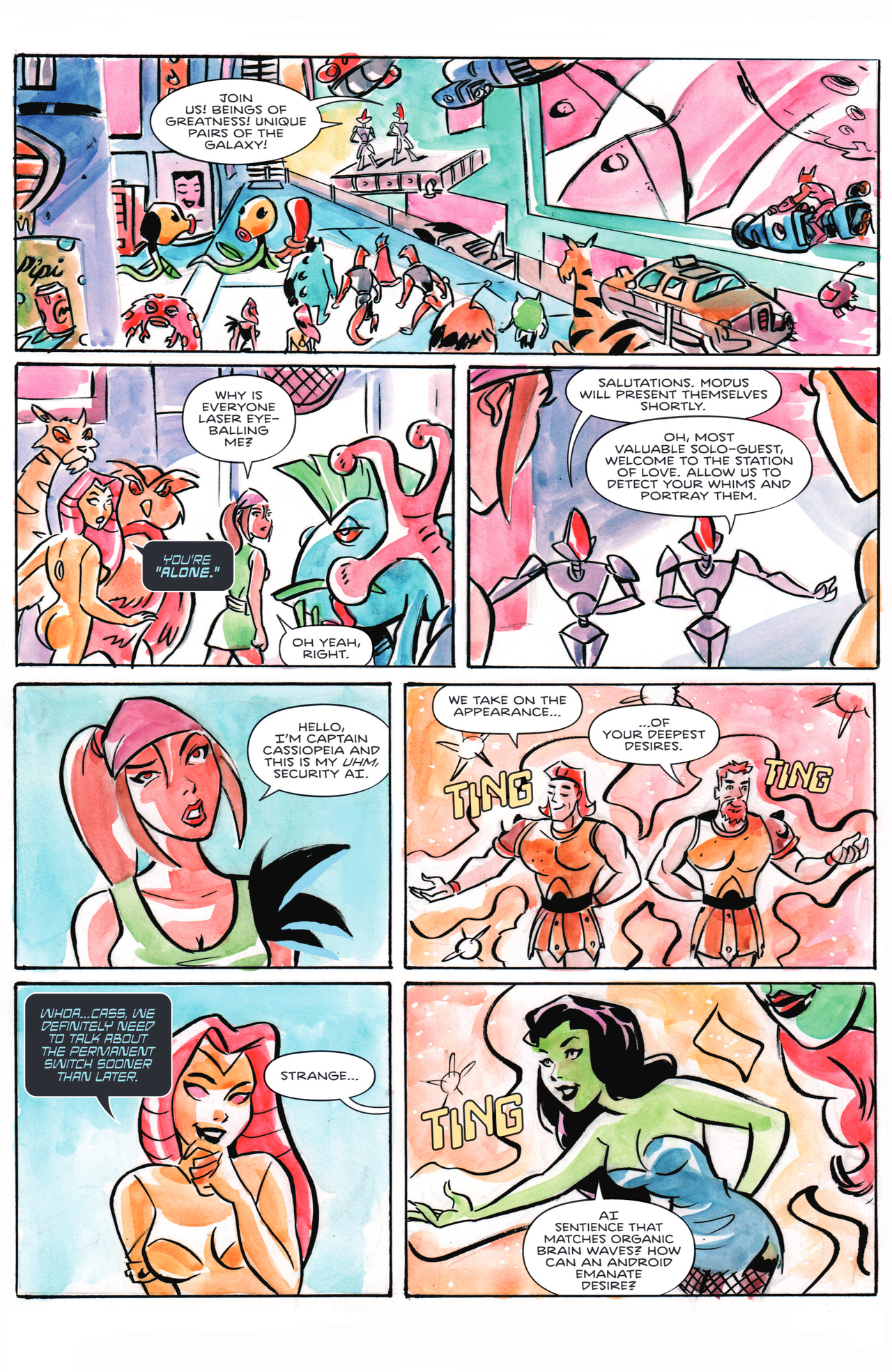 <{ $series->title }} issue 3 - Page 8