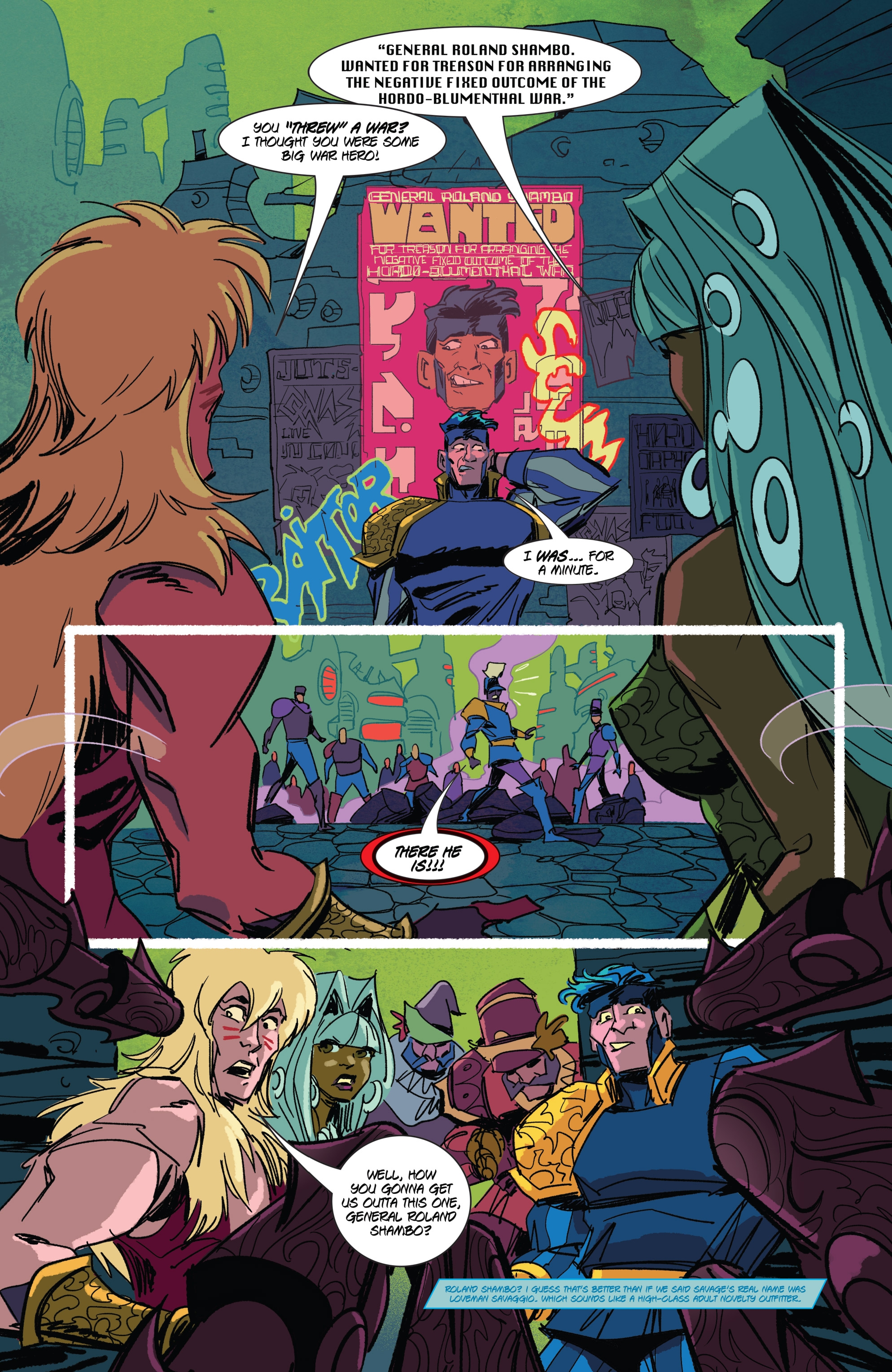 Cosmic Scoundrels (2017) issue 5 - Page 22