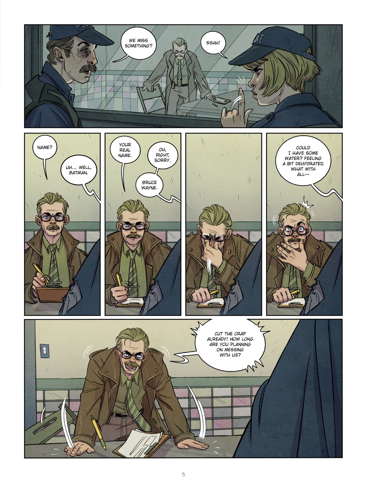 <{ $series->title }} issue 1 - Page 5