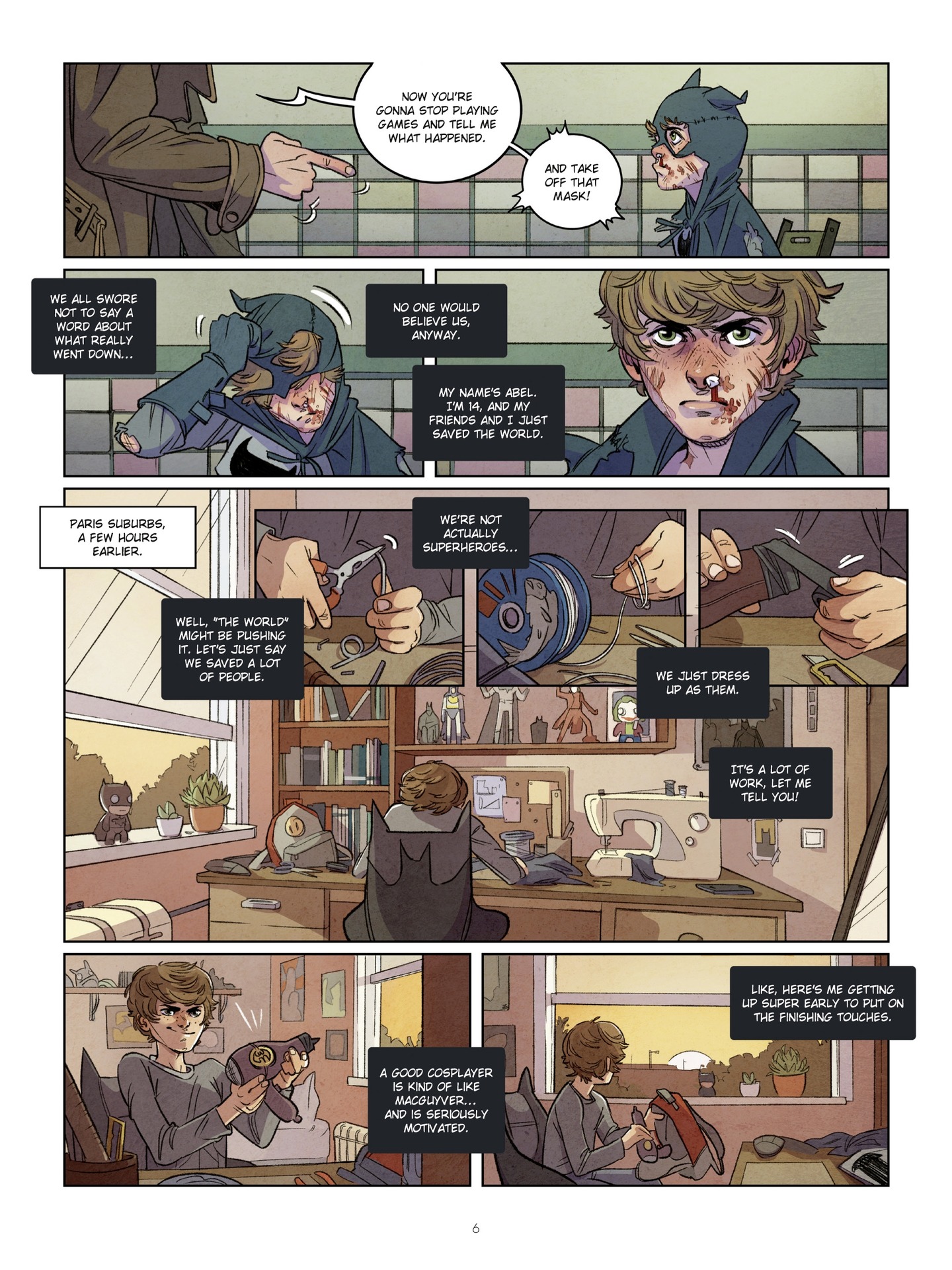 <{ $series->title }} issue 1 - Page 6