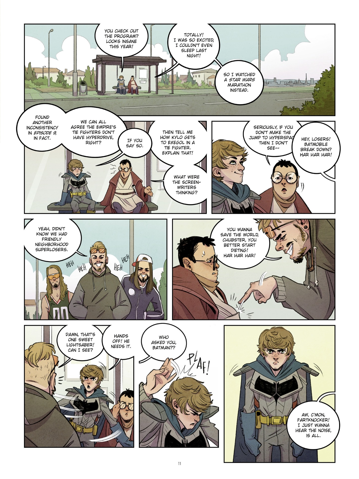 <{ $series->title }} issue 1 - Page 11