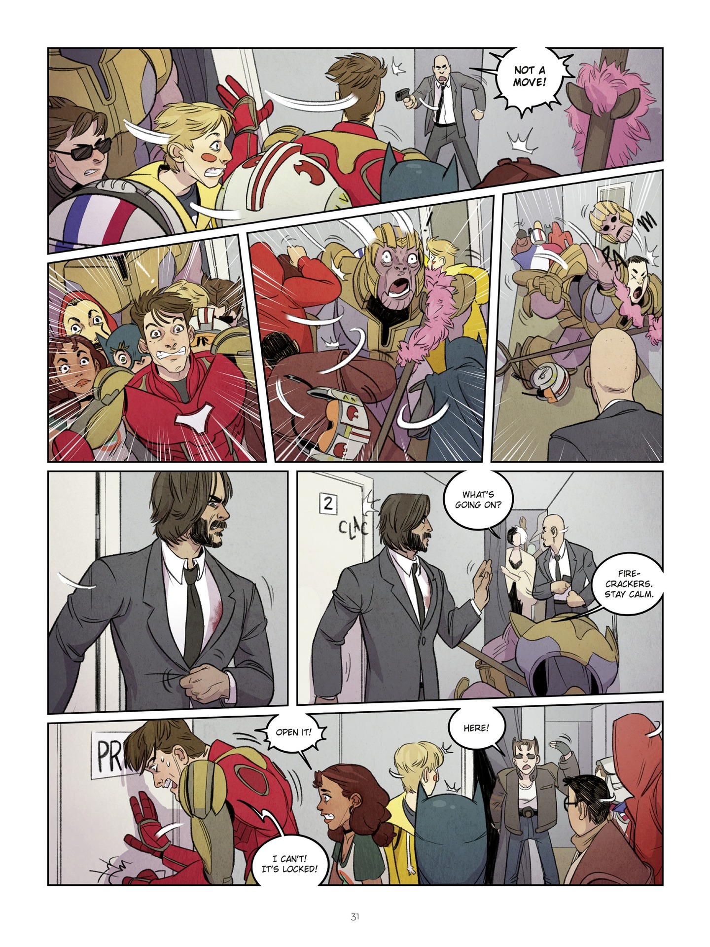 <{ $series->title }} issue 1 - Page 31