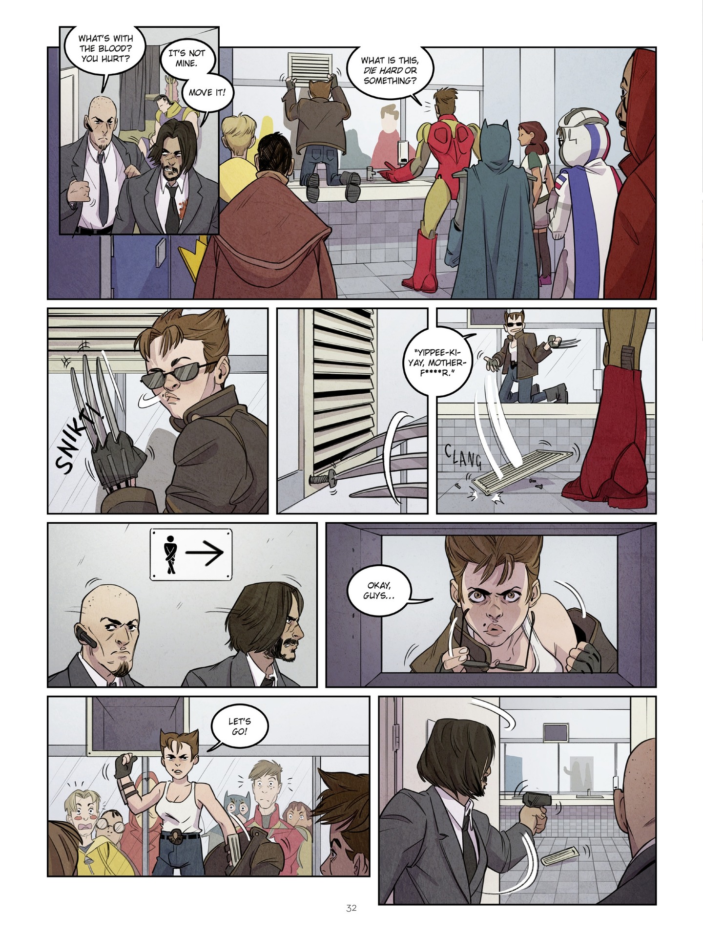 <{ $series->title }} issue 1 - Page 32