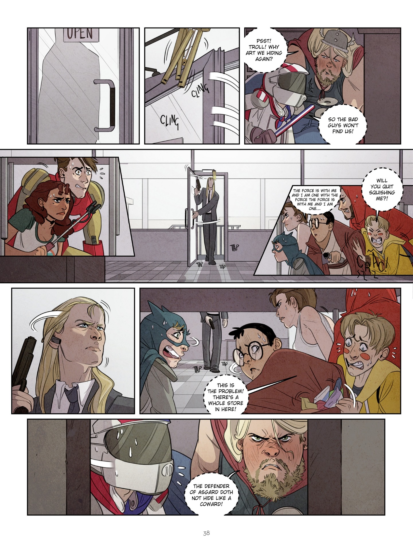 <{ $series->title }} issue 1 - Page 38