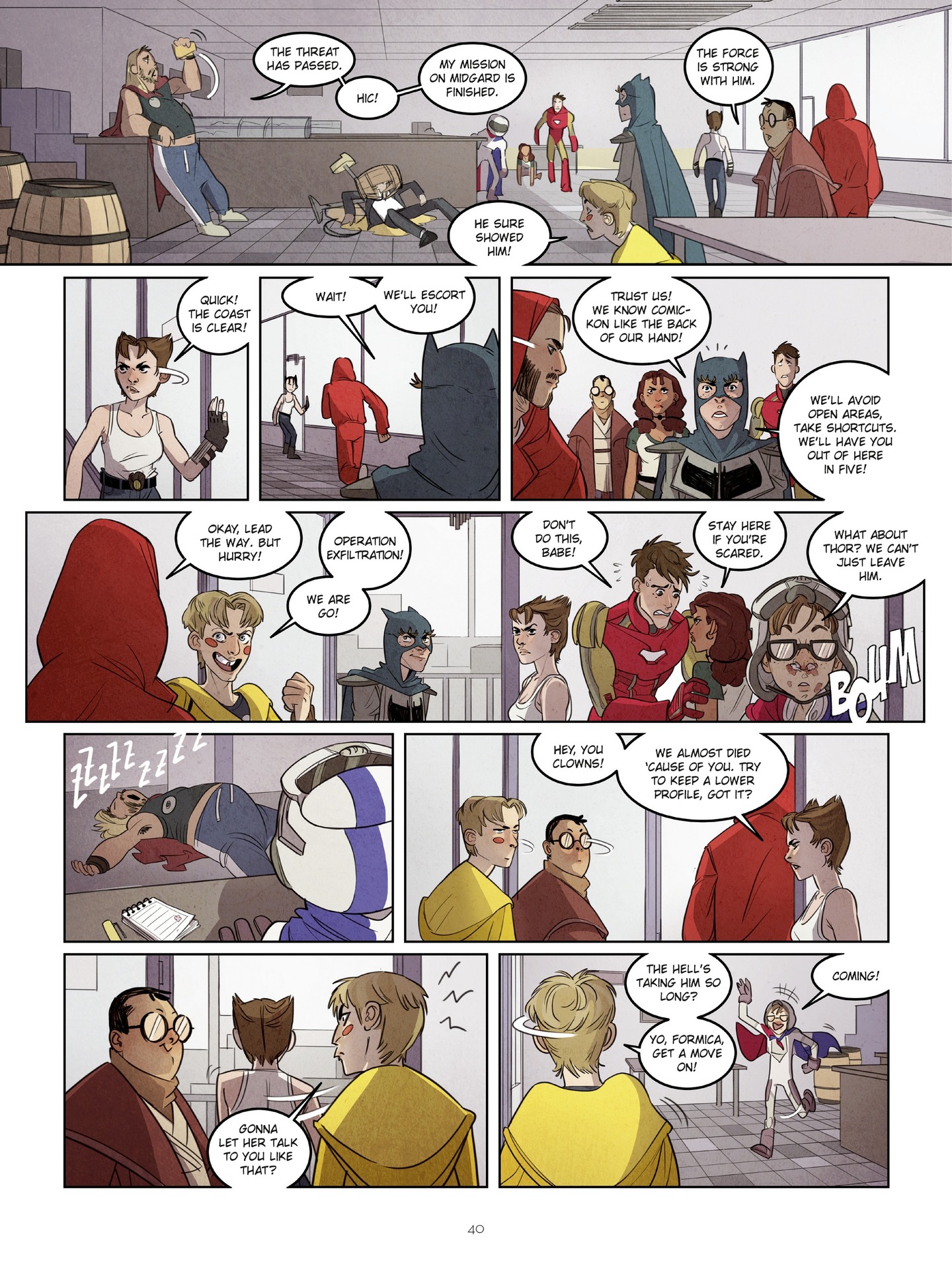 <{ $series->title }} issue 1 - Page 40