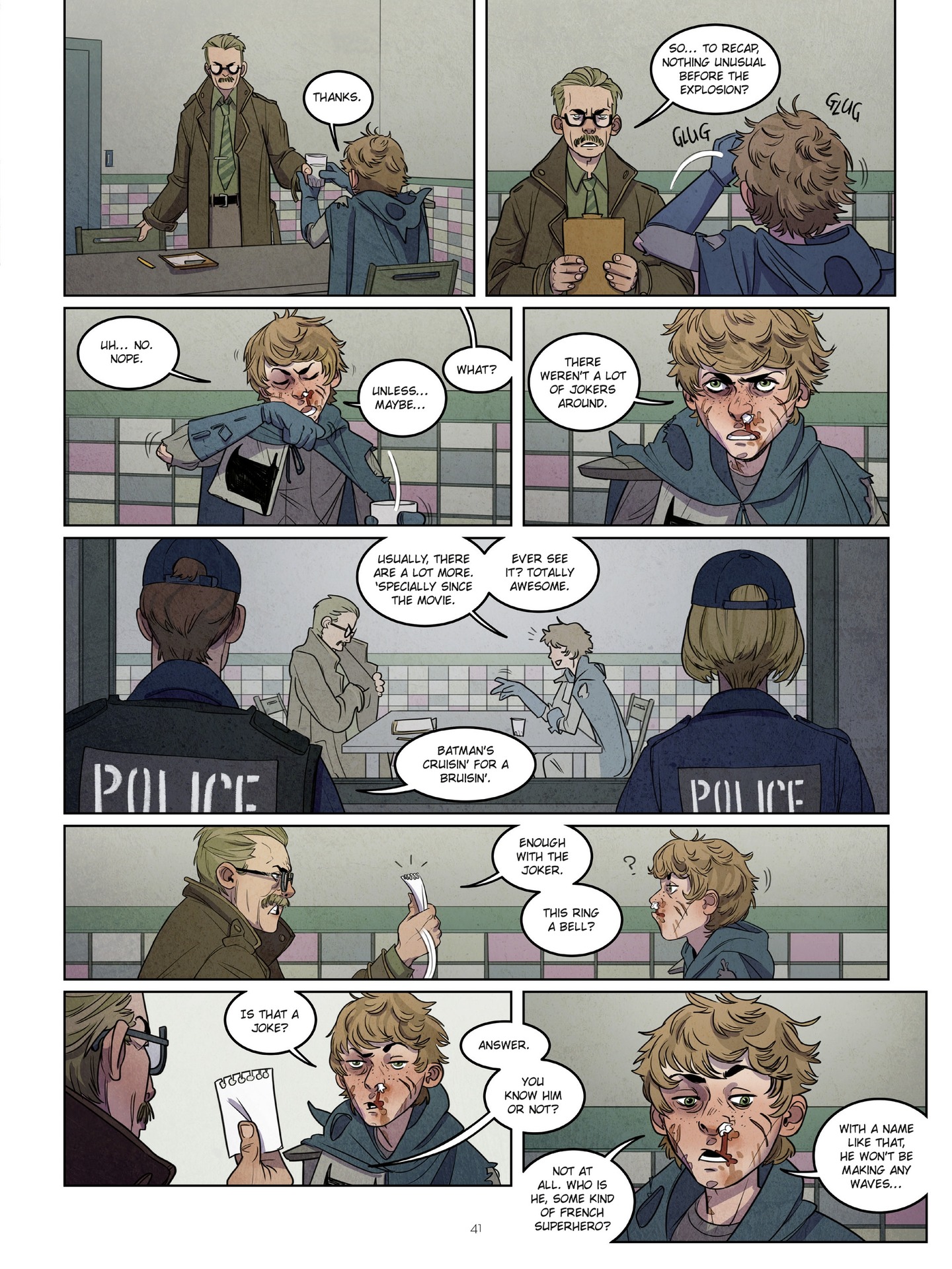 <{ $series->title }} issue 1 - Page 41