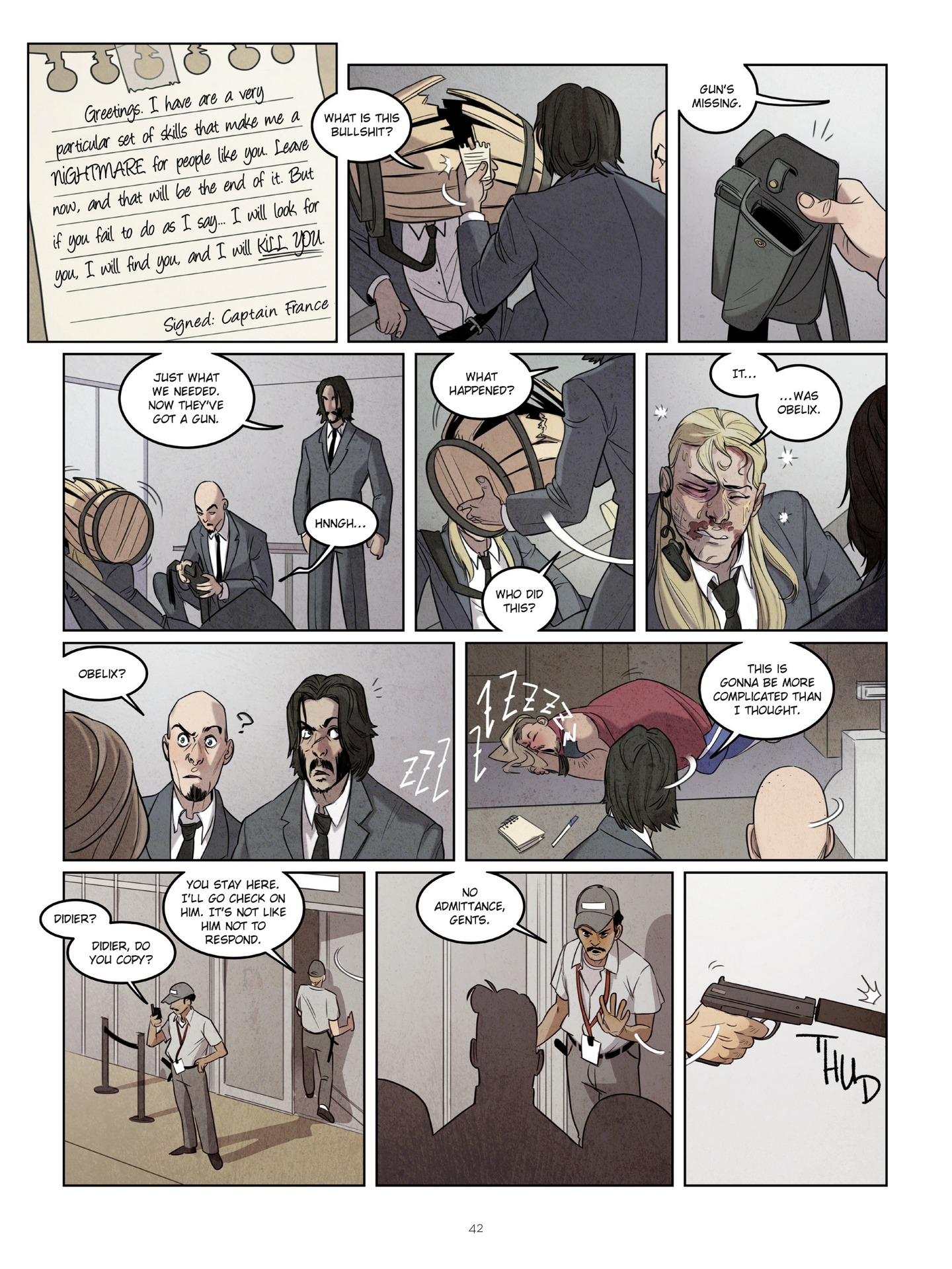 <{ $series->title }} issue 1 - Page 42