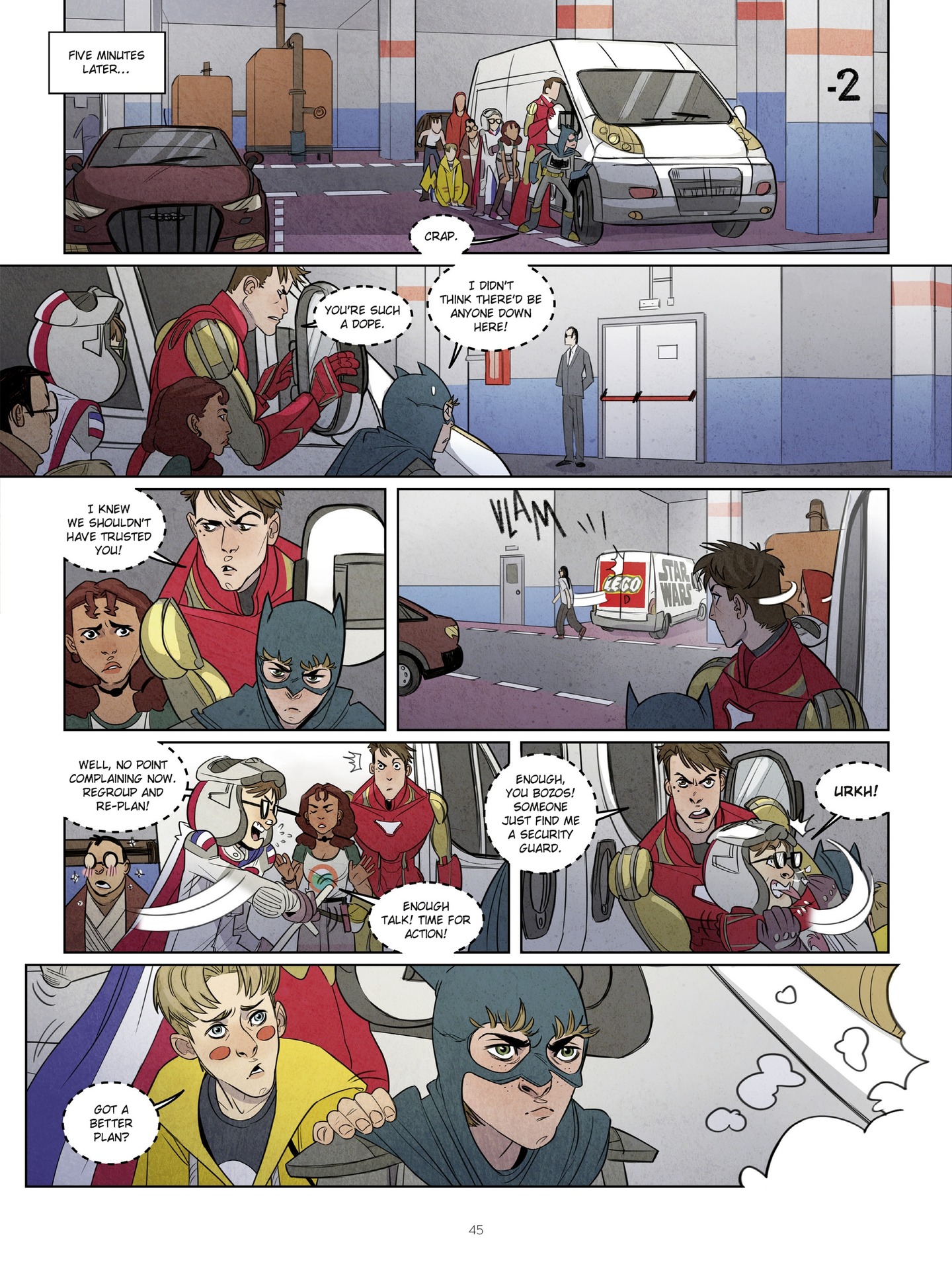 <{ $series->title }} issue 1 - Page 45