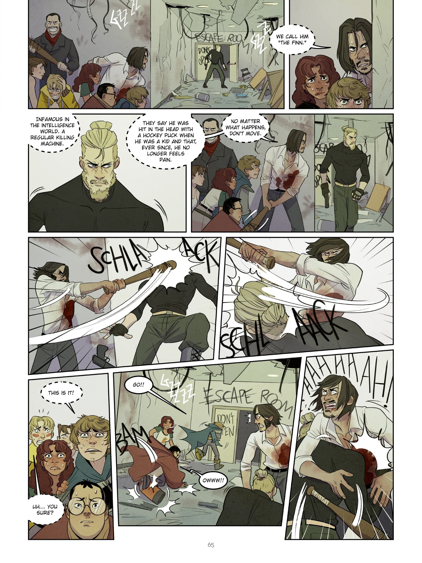 <{ $series->title }} issue 1 - Page 64