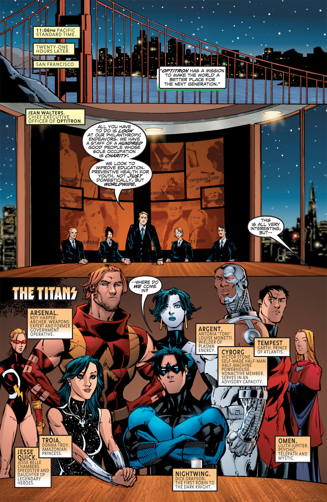 Countdown to Infinite Crisis Omnibus (2003-) issue 1 (Titans/Young Justice: Graduation Day 1) - Page 6