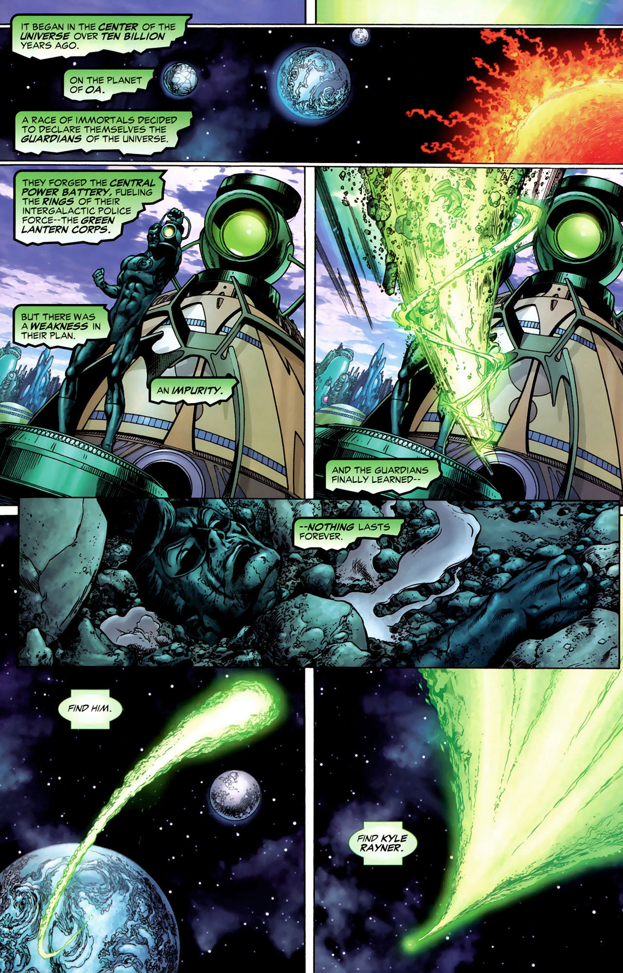 Countdown to Infinite Crisis Omnibus (2003-) issue 103 (Green Lantern: Rebirth 2) - Page 2