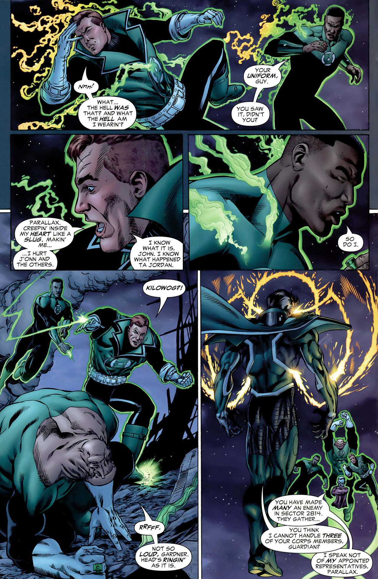 Countdown to Infinite Crisis Omnibus (2003-) issue 105 (Green Lantern: Rebirth 4) - Page 8