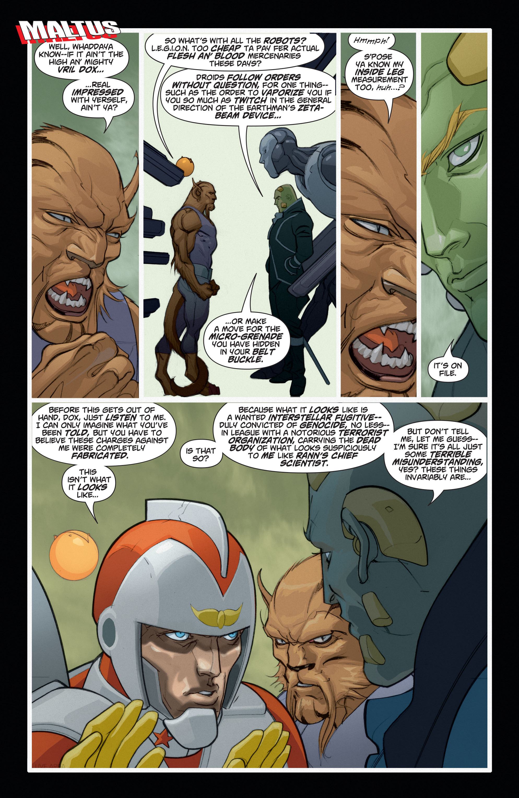 Countdown to Infinite Crisis Omnibus (2003-) issue 114 (Planet Heist 6) - Page 17