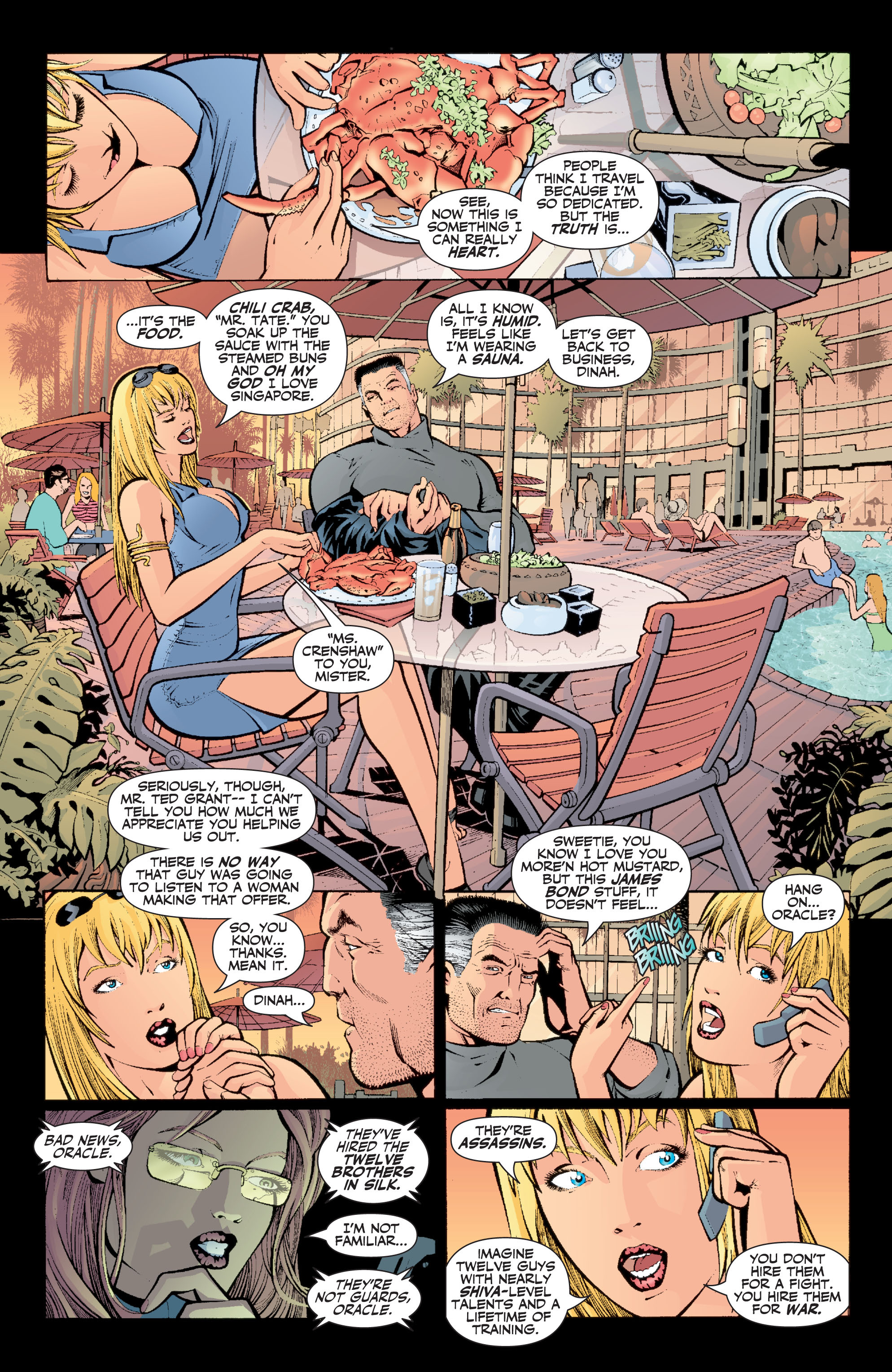 Countdown to Infinite Crisis Omnibus (2003-) issue 127 (Birds of Prey) - Page 8