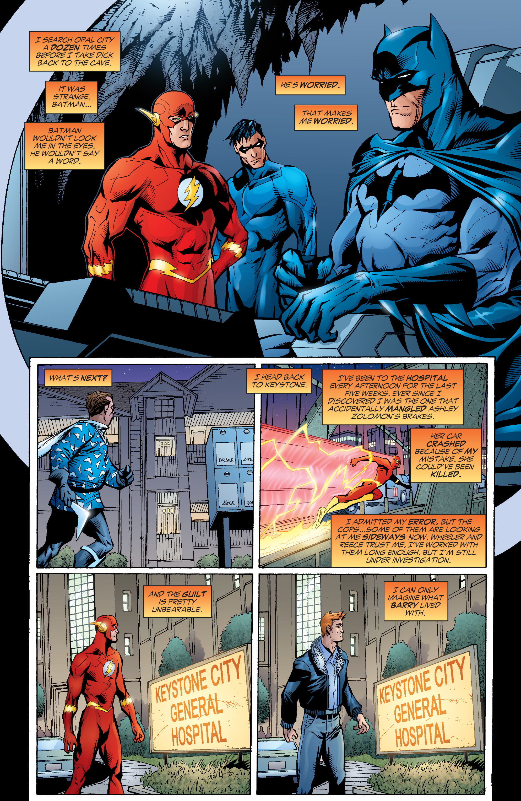 Read Comics Online                                    Countdown to Infinite Crisis Omnibus (2003-)  #13 (Flash: Identity Crisis): Flash Vol. 2 #215