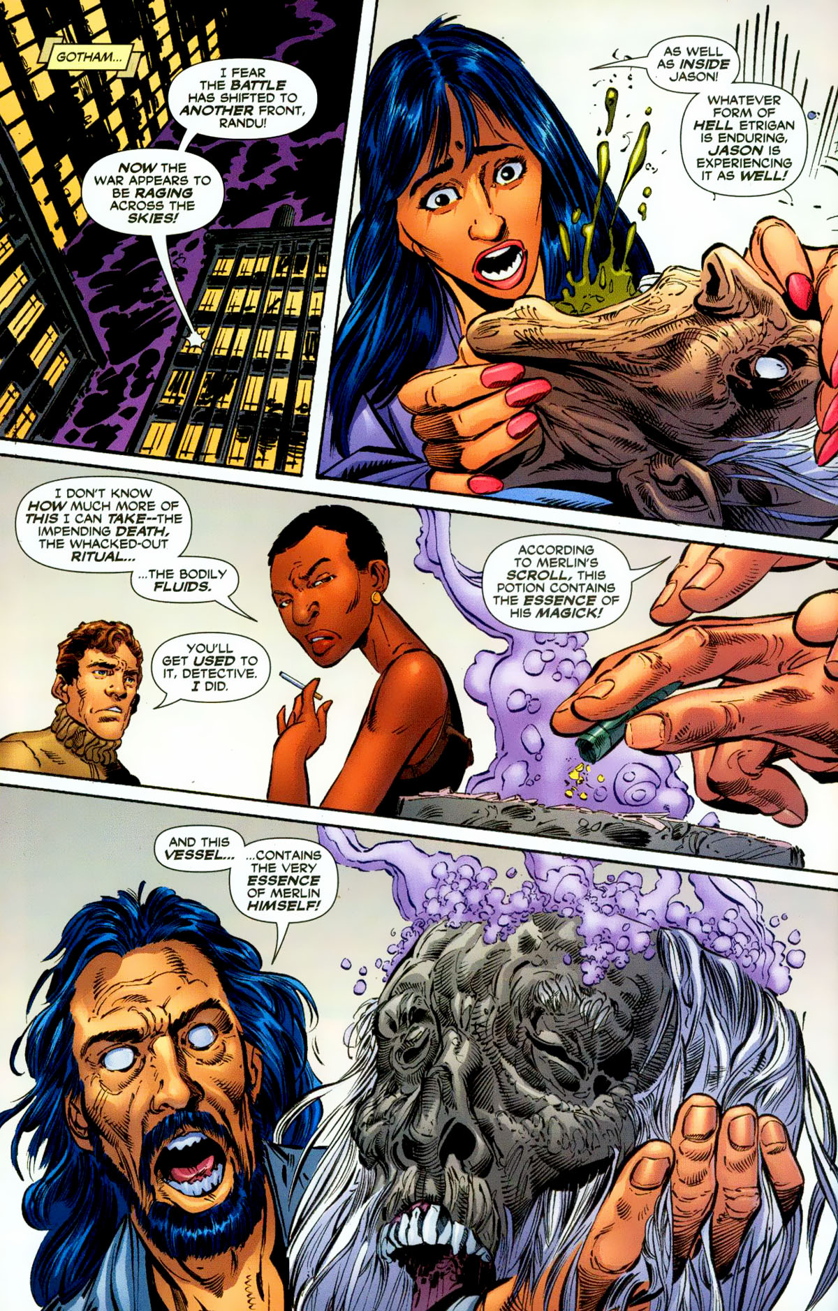 Countdown to Infinite Crisis Omnibus (2003-) issue 136 (Blood of the Demon: Day of Vengeance) - Page 17