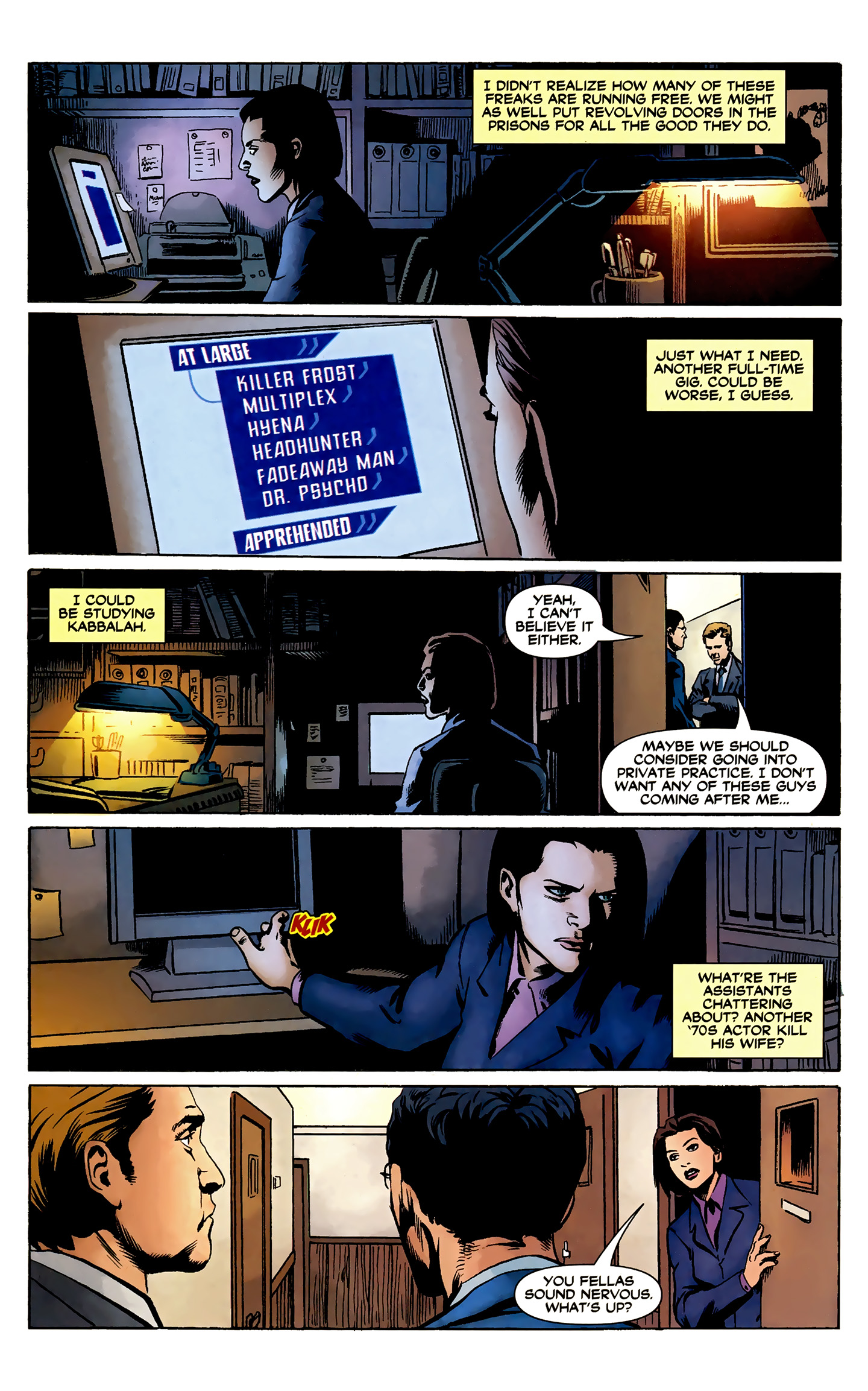 Countdown to Infinite Crisis Omnibus (2003-) issue 15 (Manhunter) - Page 22