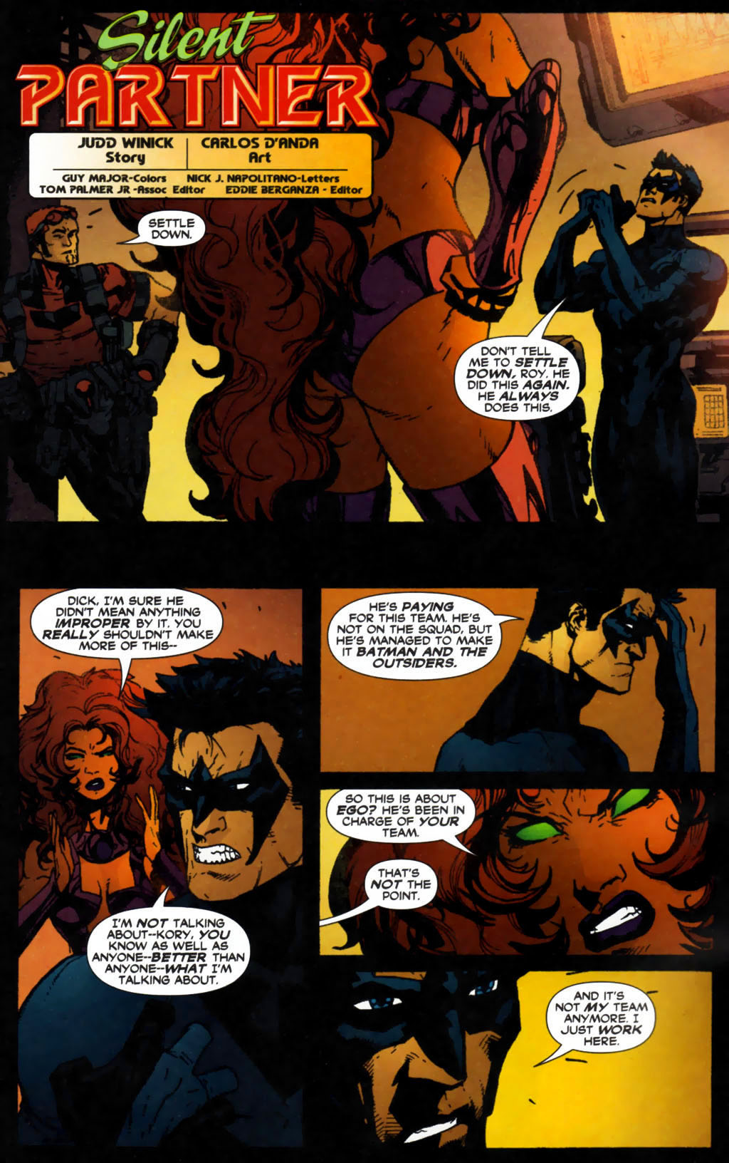 Countdown to Infinite Crisis Omnibus (2003-) issue 162 (Outsiders) - Page 5