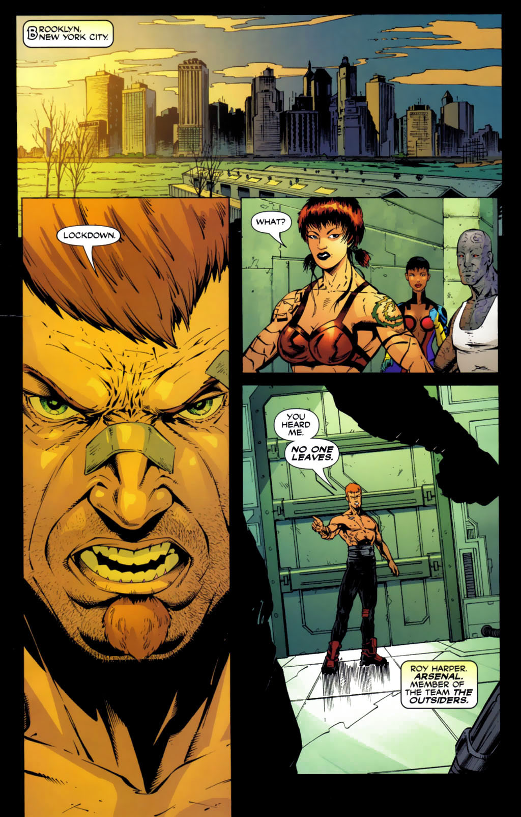 Countdown to Infinite Crisis Omnibus (2003-) issue 164 (Outsiders) - Page 2