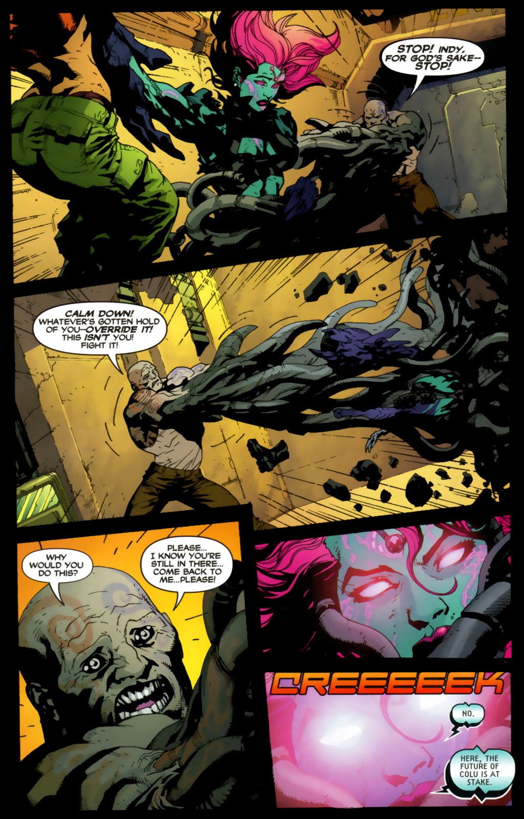 Countdown to Infinite Crisis Omnibus (2003-) issue 166 (Outsiders) - Page 8