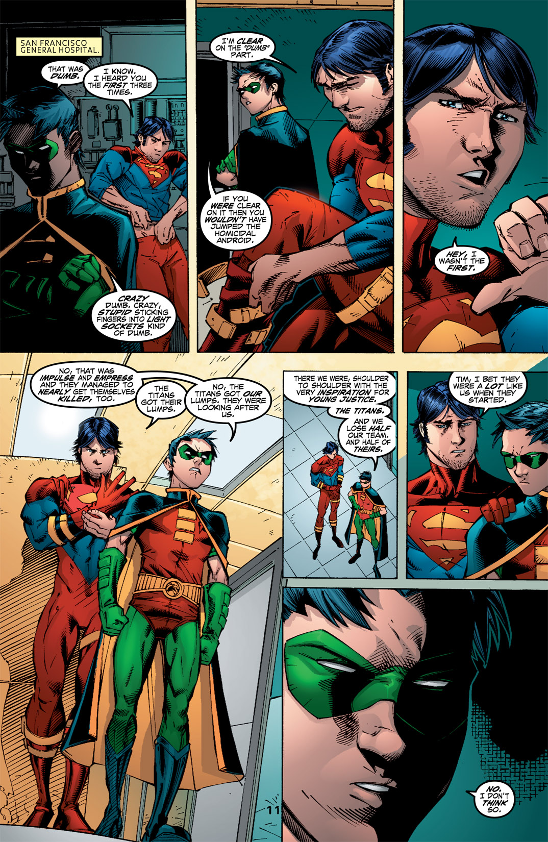 Countdown to Infinite Crisis Omnibus (2003-) issue 2 (Titans/Young Justice: Graduation Day 2) - Page 12