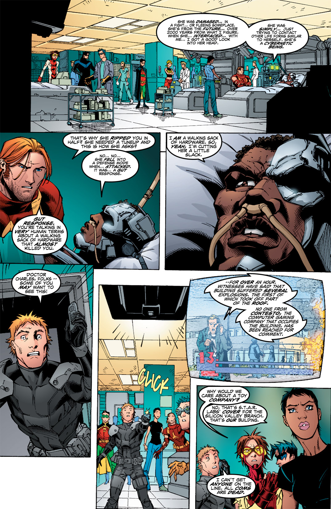 Countdown to Infinite Crisis Omnibus (2003-) issue 2 (Titans/Young Justice: Graduation Day 2) - Page 17