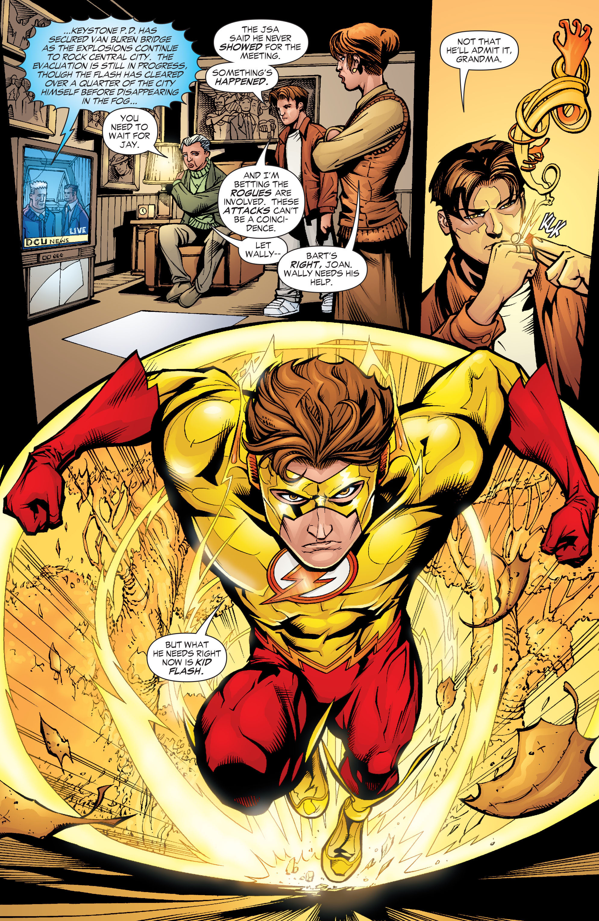 Countdown to Infinite Crisis Omnibus (2003-) issue 213 (Flash) - Page 10