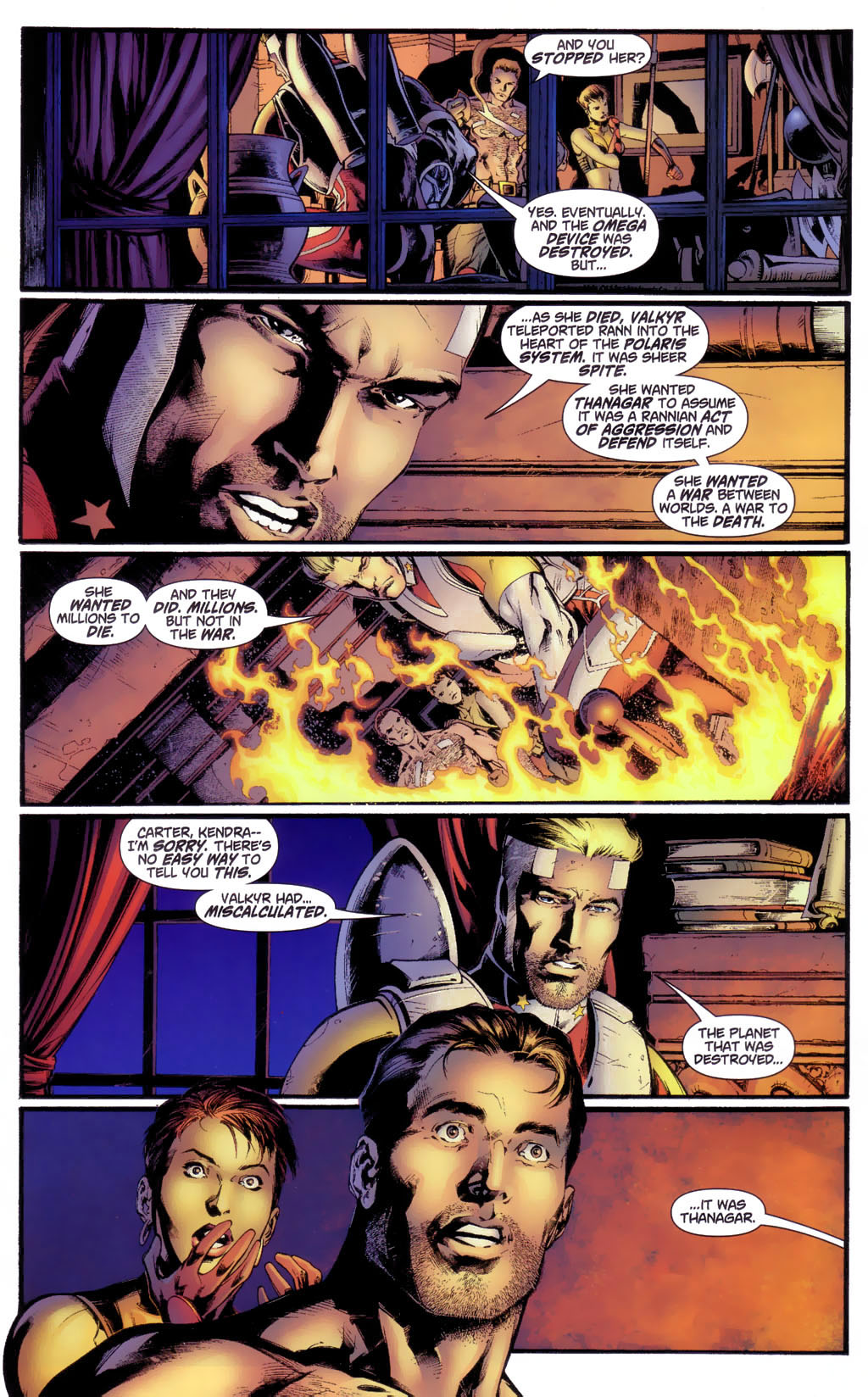 Countdown to Infinite Crisis Omnibus (2003-) issue 261 (Rann-Thanagar War 1) - Page 8