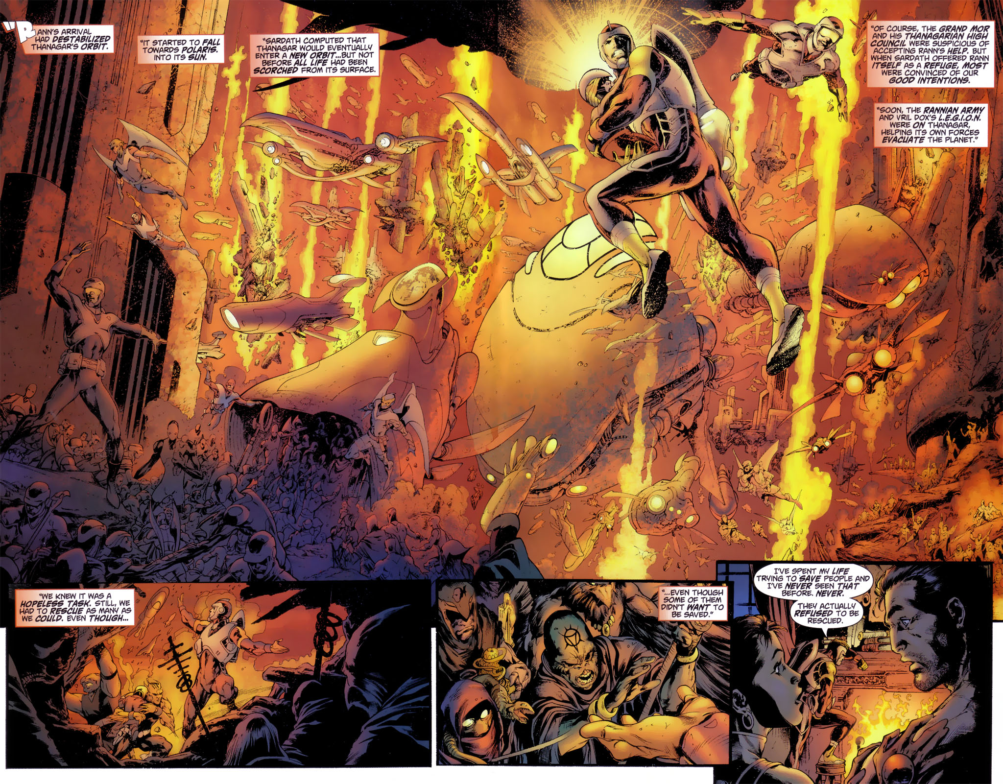 Countdown to Infinite Crisis Omnibus (2003-) issue 261 (Rann-Thanagar War 1) - Page 9