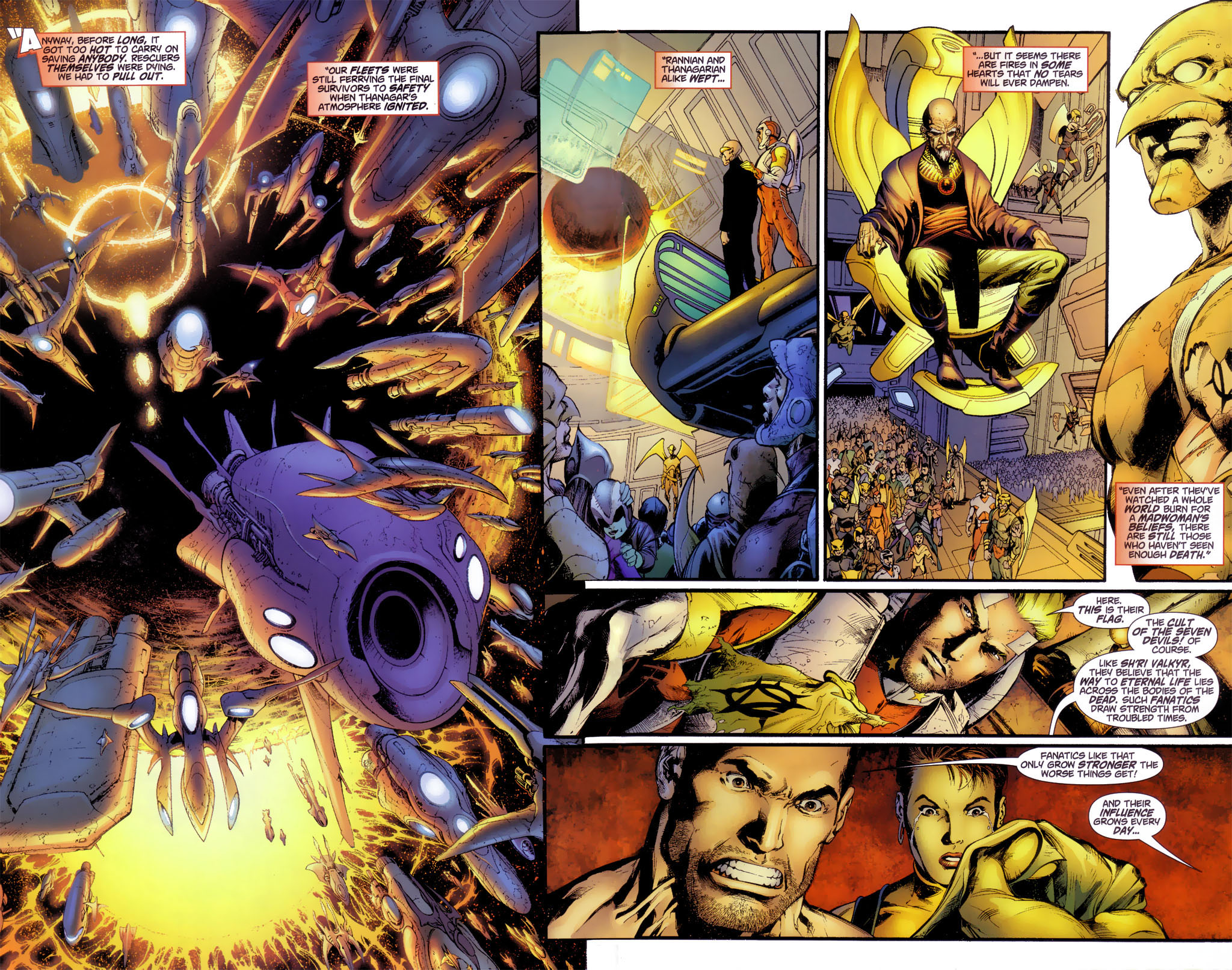 Countdown to Infinite Crisis Omnibus (2003-) issue 261 (Rann-Thanagar War 1) - Page 10