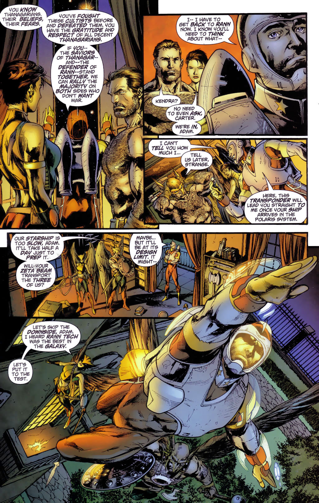 Countdown to Infinite Crisis Omnibus (2003-) issue 261 (Rann-Thanagar War 1) - Page 12