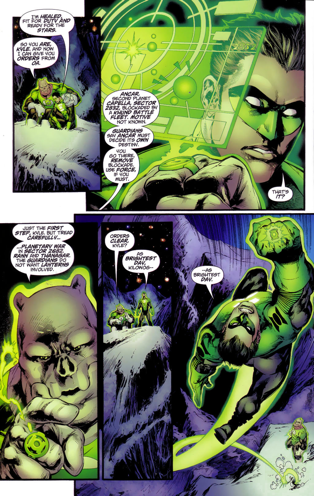 Countdown to Infinite Crisis Omnibus (2003-) issue 261 (Rann-Thanagar War 1) - Page 18