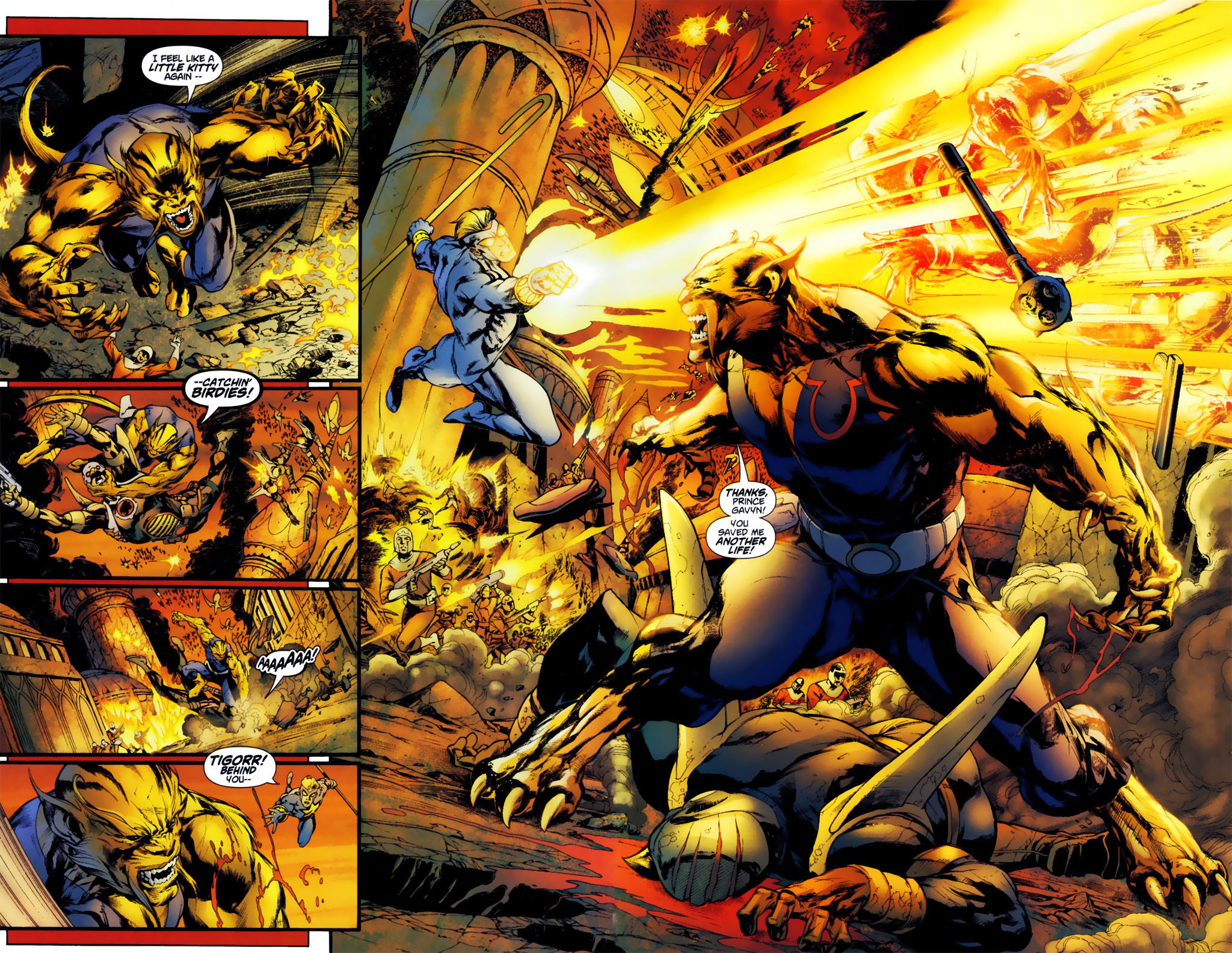 Countdown to Infinite Crisis Omnibus (2003-) issue 262 (Rann-Thanagar War 2) - Page 3