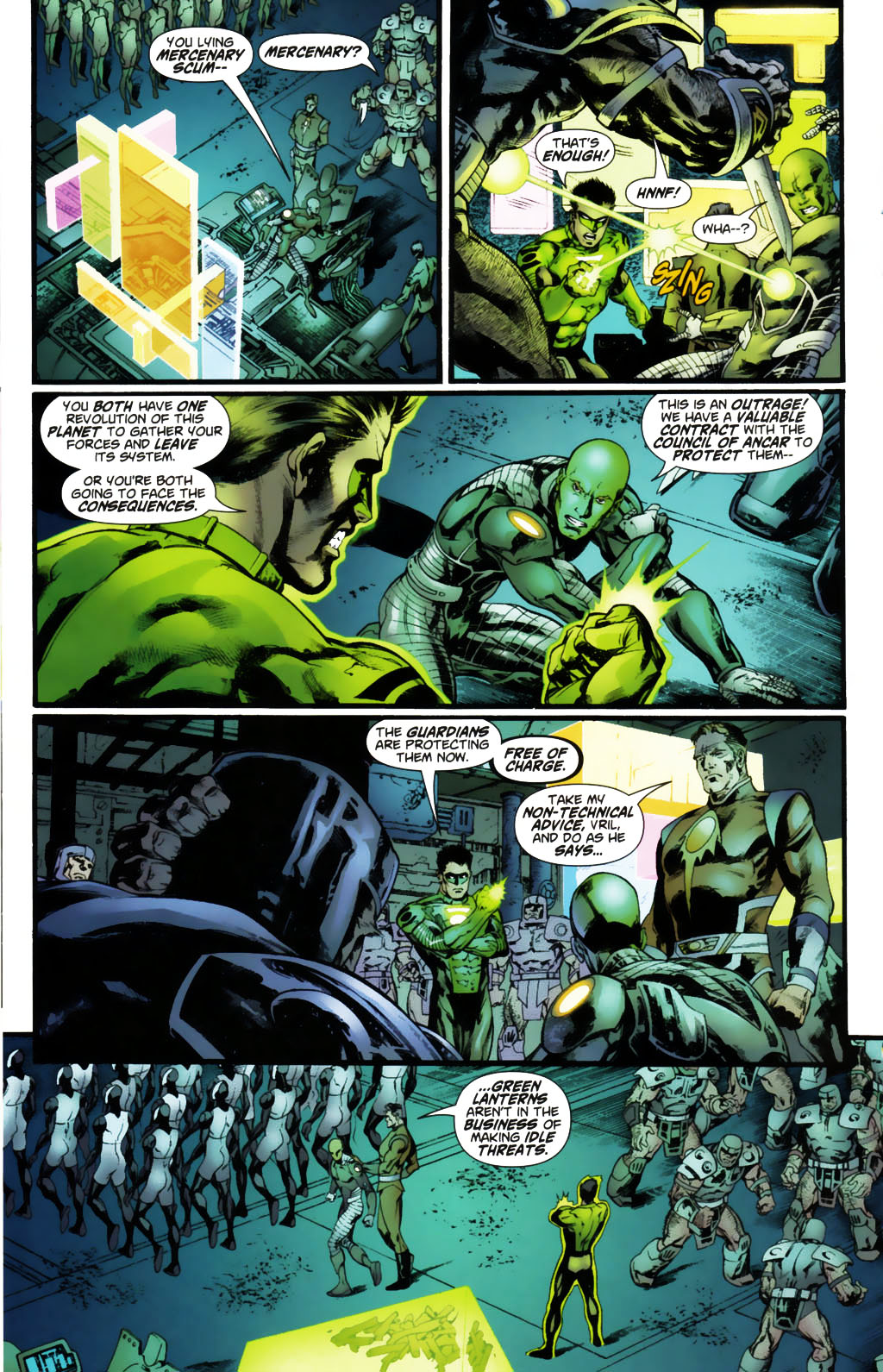 Countdown to Infinite Crisis Omnibus (2003-) issue 262 (Rann-Thanagar War 2) - Page 11