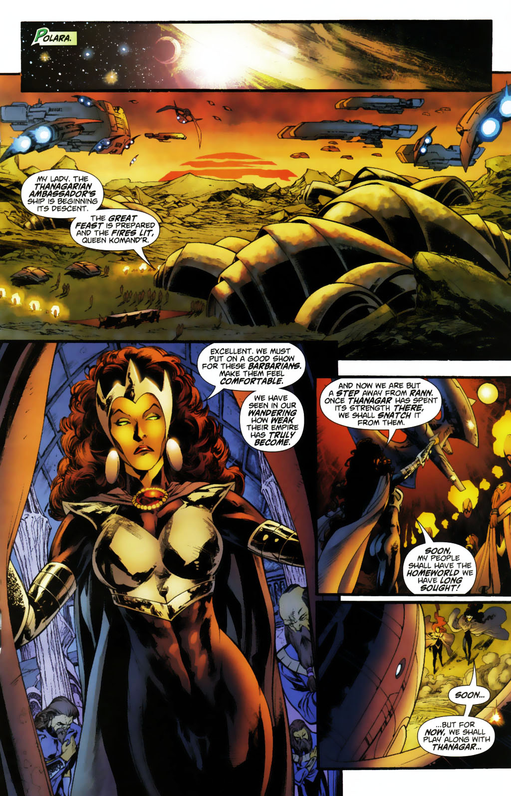 Countdown to Infinite Crisis Omnibus (2003-) issue 262 (Rann-Thanagar War 2) - Page 12