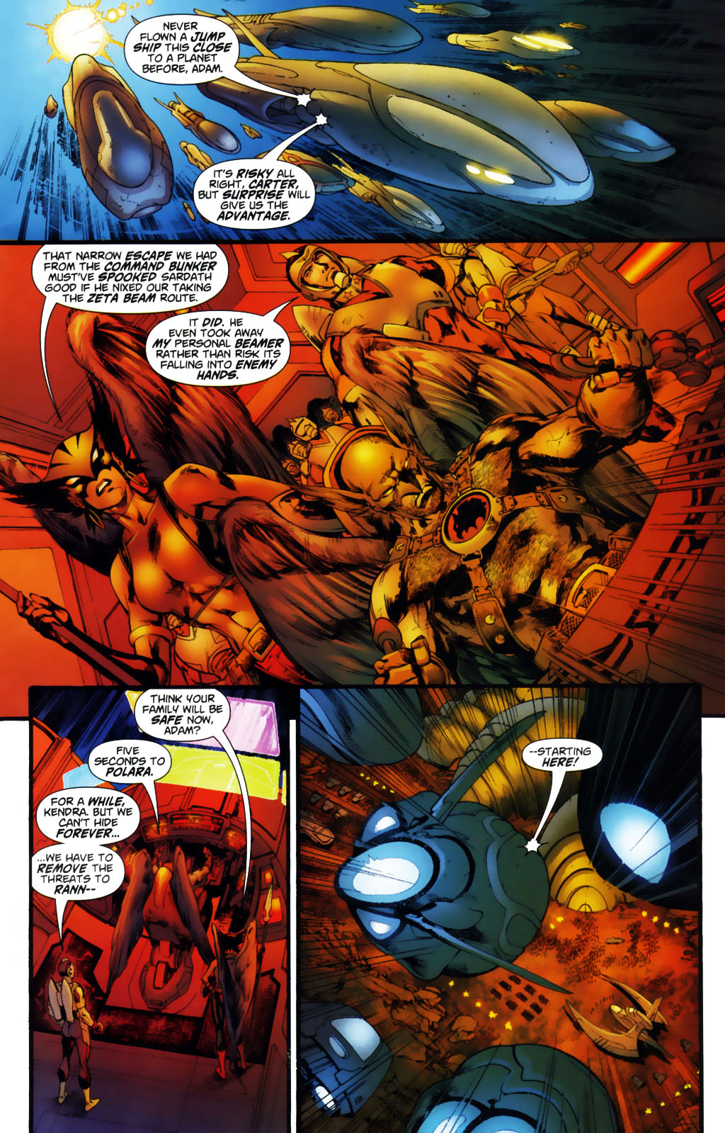 Countdown to Infinite Crisis Omnibus (2003-) issue 262 (Rann-Thanagar War 2) - Page 14