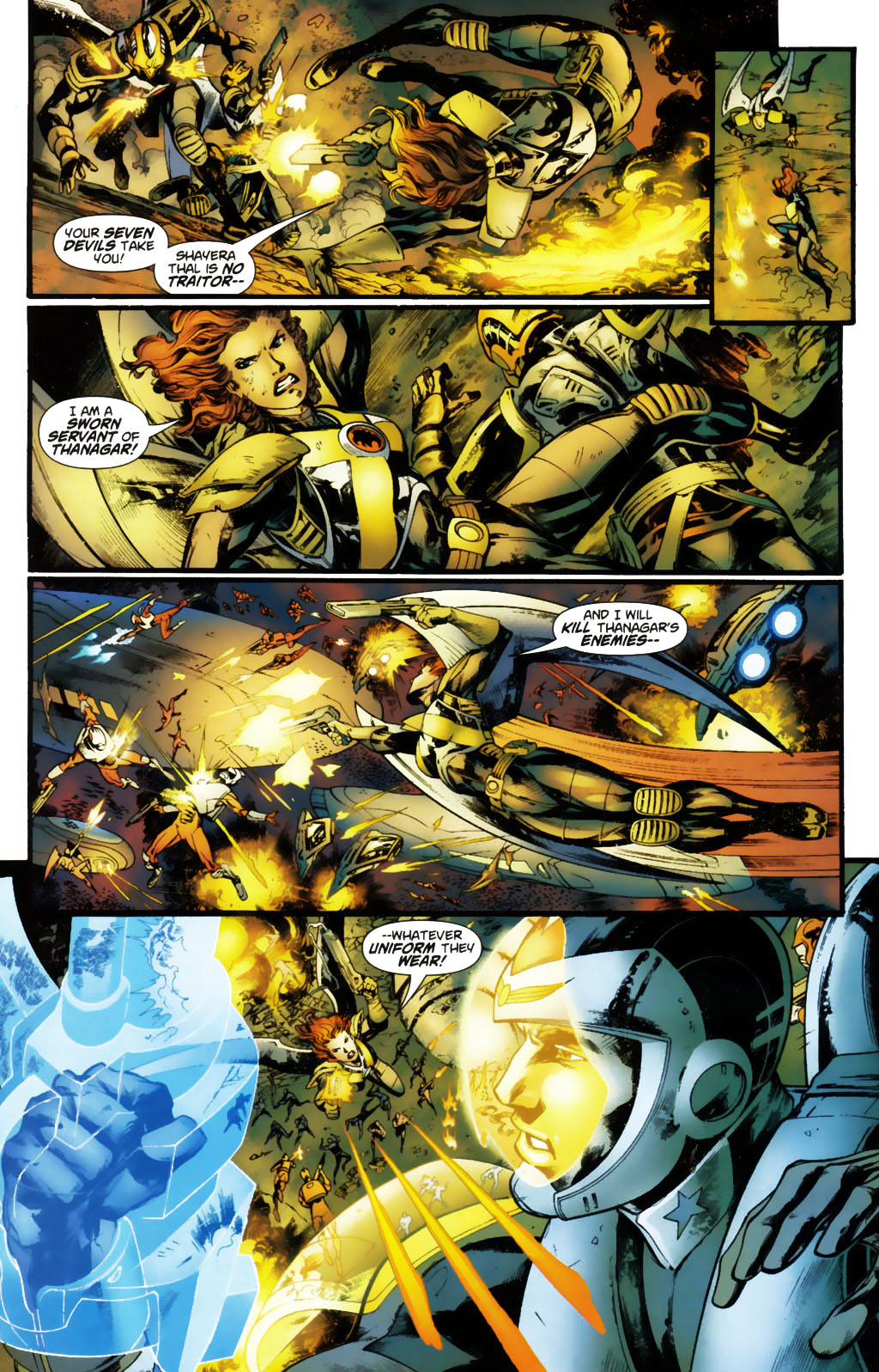 Countdown to Infinite Crisis Omnibus (2003-) issue 262 (Rann-Thanagar War 2) - Page 16