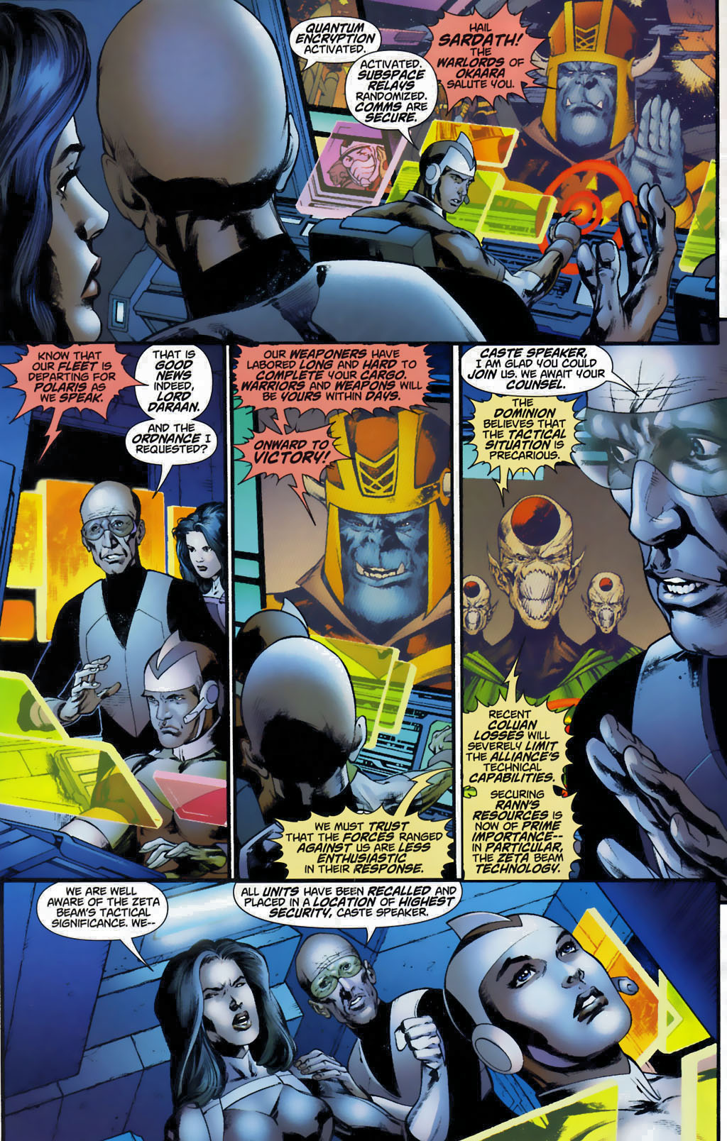 Countdown to Infinite Crisis Omnibus (2003-) issue 263 (Rann-Thanagar War 3) - Page 4