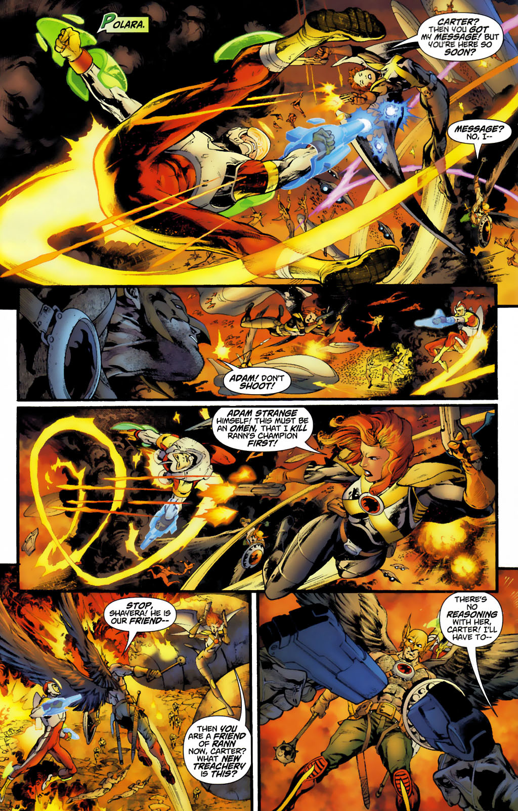 Countdown to Infinite Crisis Omnibus (2003-) issue 263 (Rann-Thanagar War 3) - Page 6