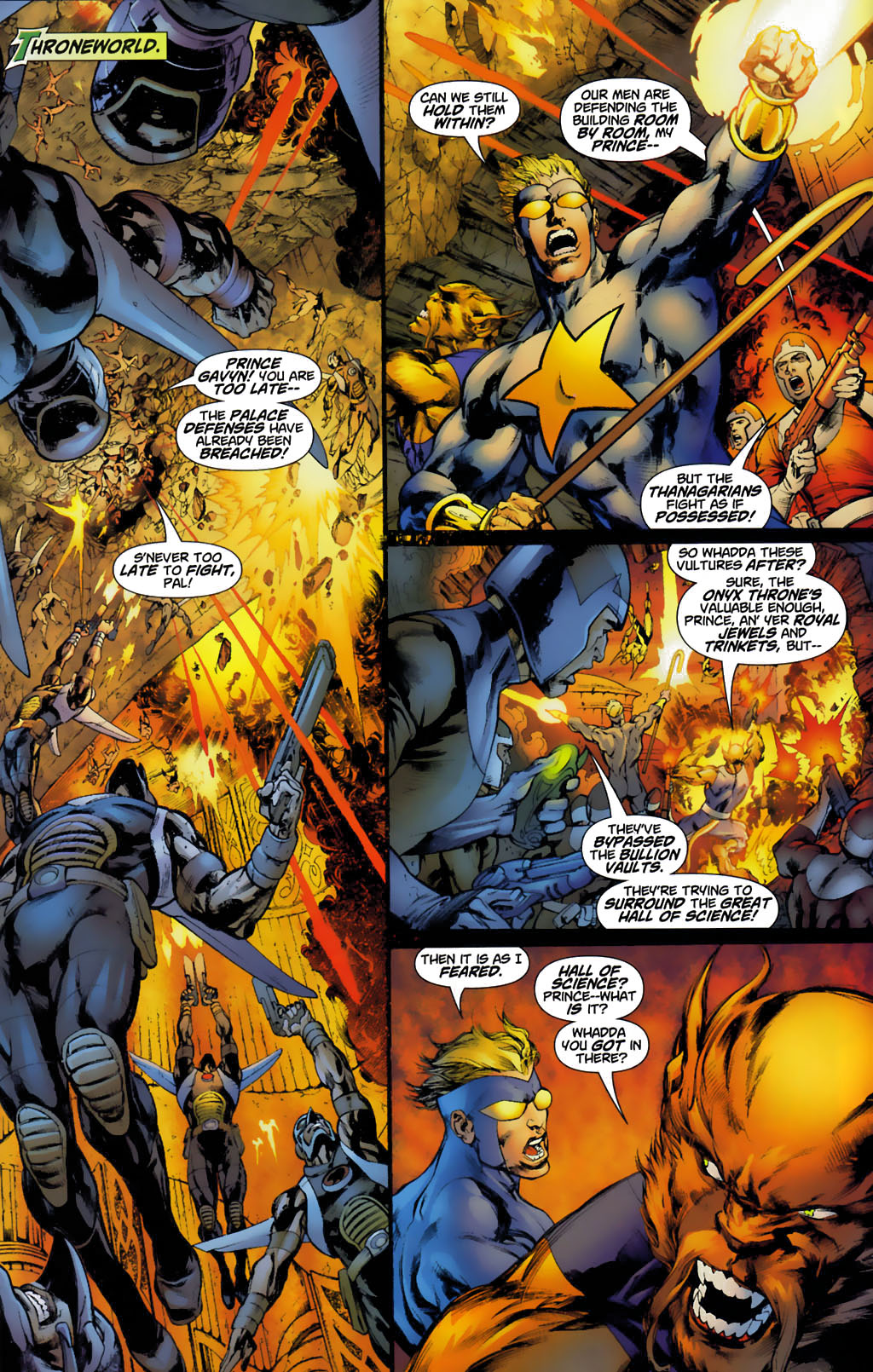 Countdown to Infinite Crisis Omnibus (2003-) issue 263 (Rann-Thanagar War 3) - Page 9