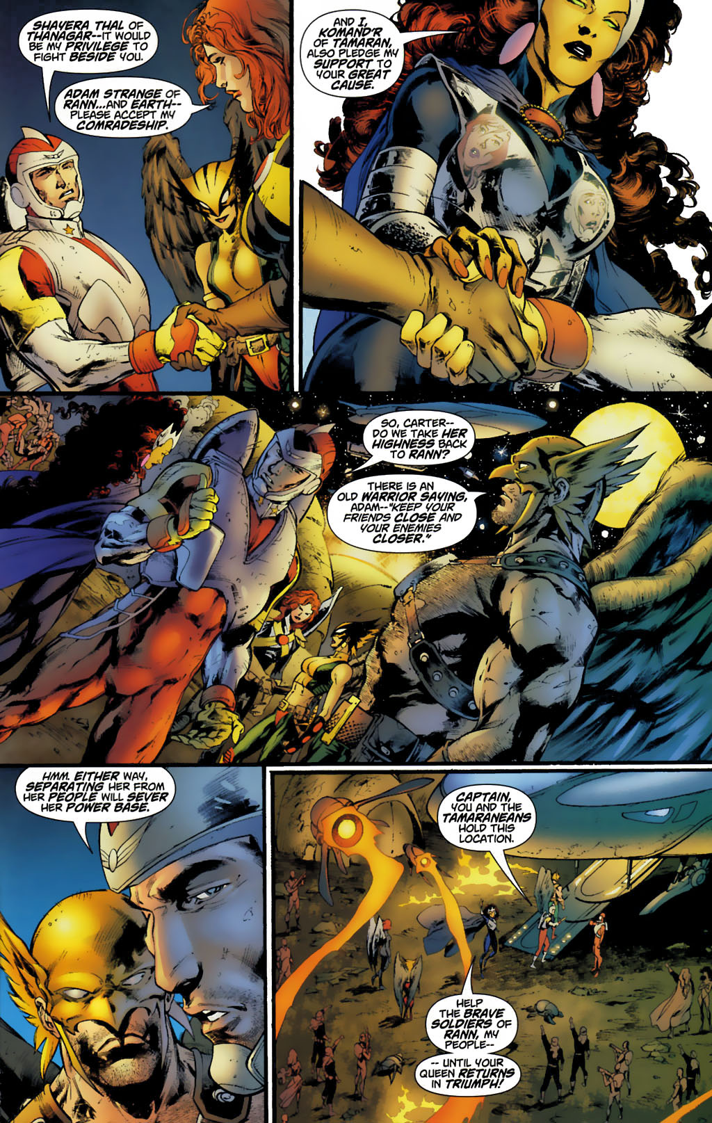 Countdown to Infinite Crisis Omnibus (2003-) issue 263 (Rann-Thanagar War 3) - Page 13