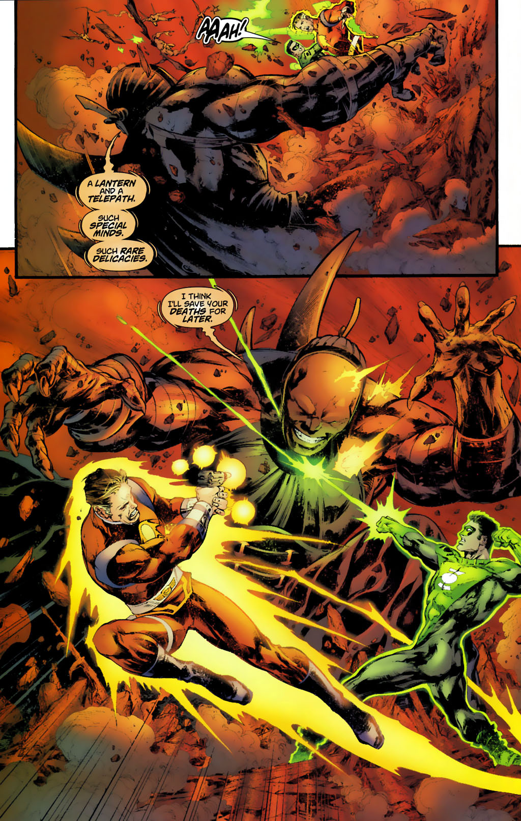 Countdown to Infinite Crisis Omnibus (2003-) issue 263 (Rann-Thanagar War 3) - Page 18