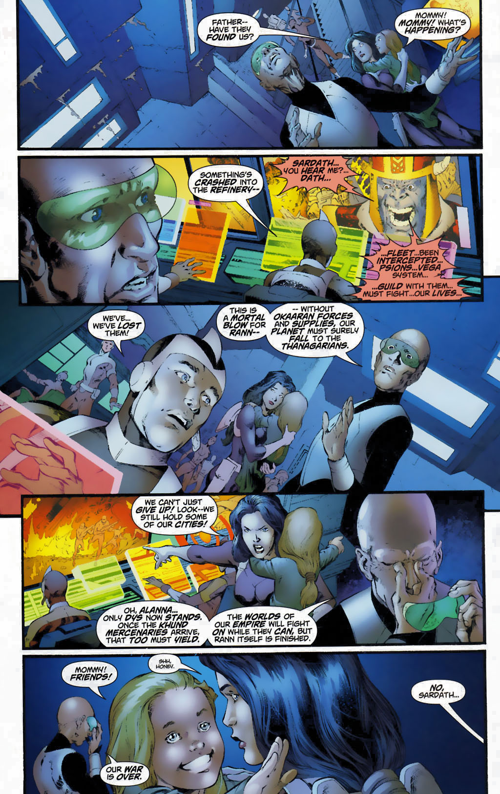 Countdown to Infinite Crisis Omnibus (2003-) issue 263 (Rann-Thanagar War 3) - Page 21