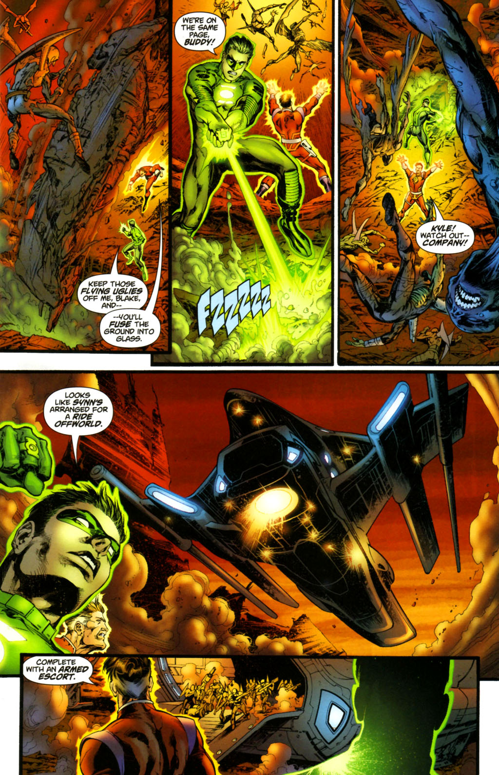 Countdown to Infinite Crisis Omnibus (2003-) issue 264 (Rann-Thanagar War 4) - Page 4